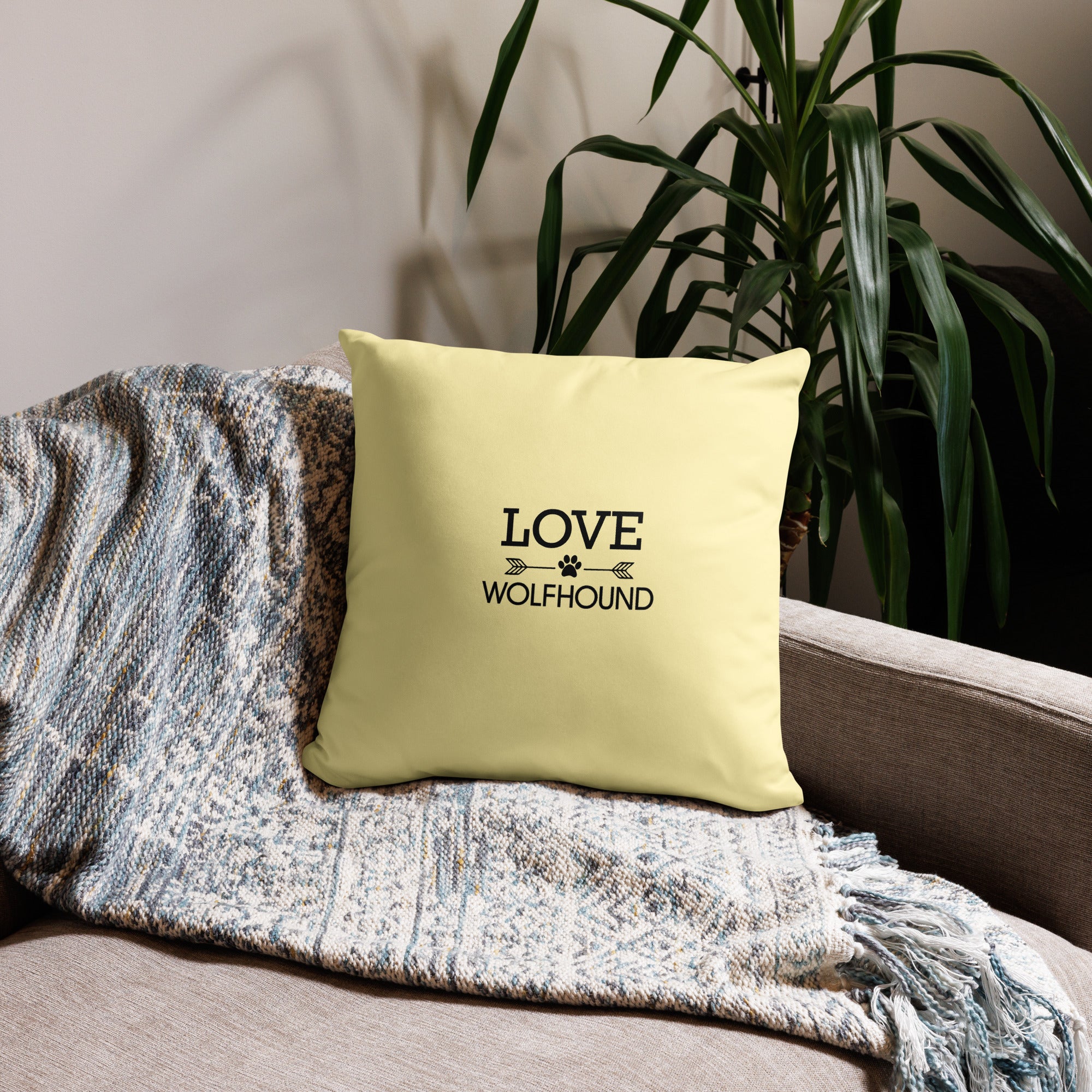 LOVE WOLFHOUND - Pillow Case