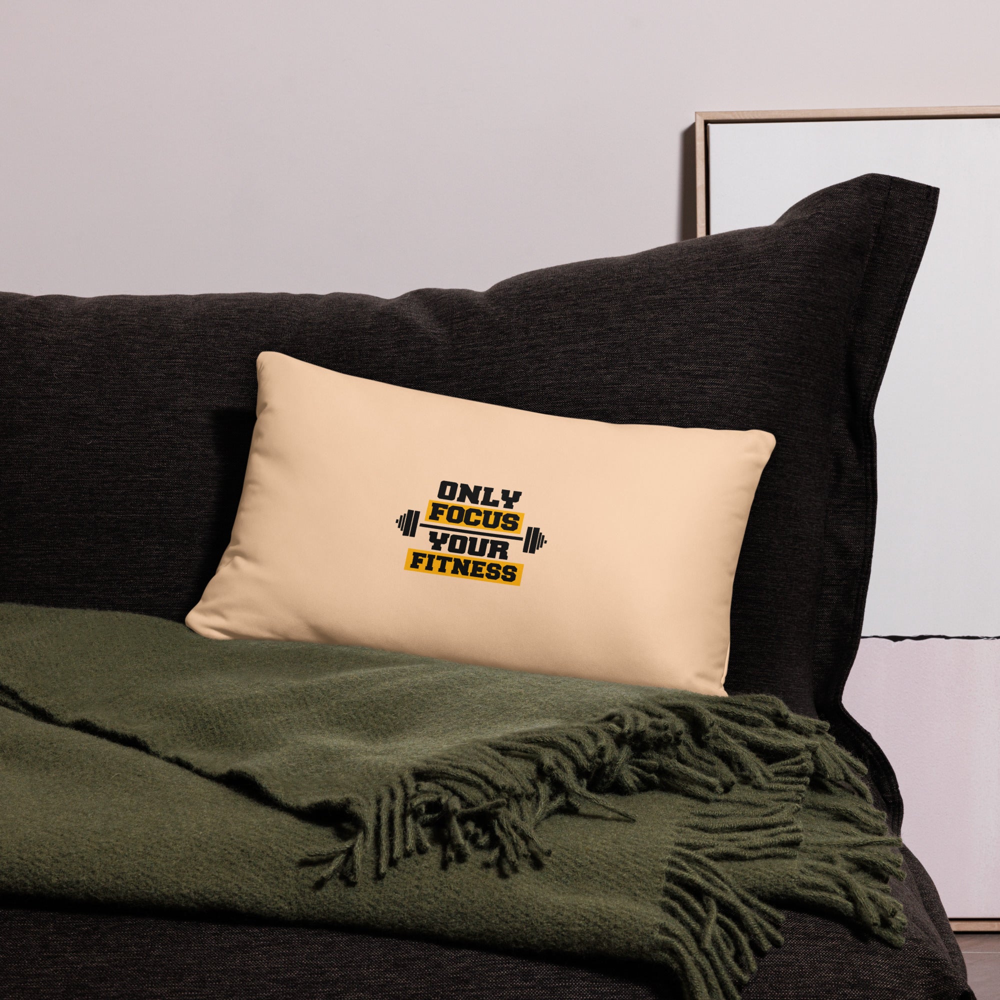 ONLY FOCUS YOUR FITNESS - Pillow Case