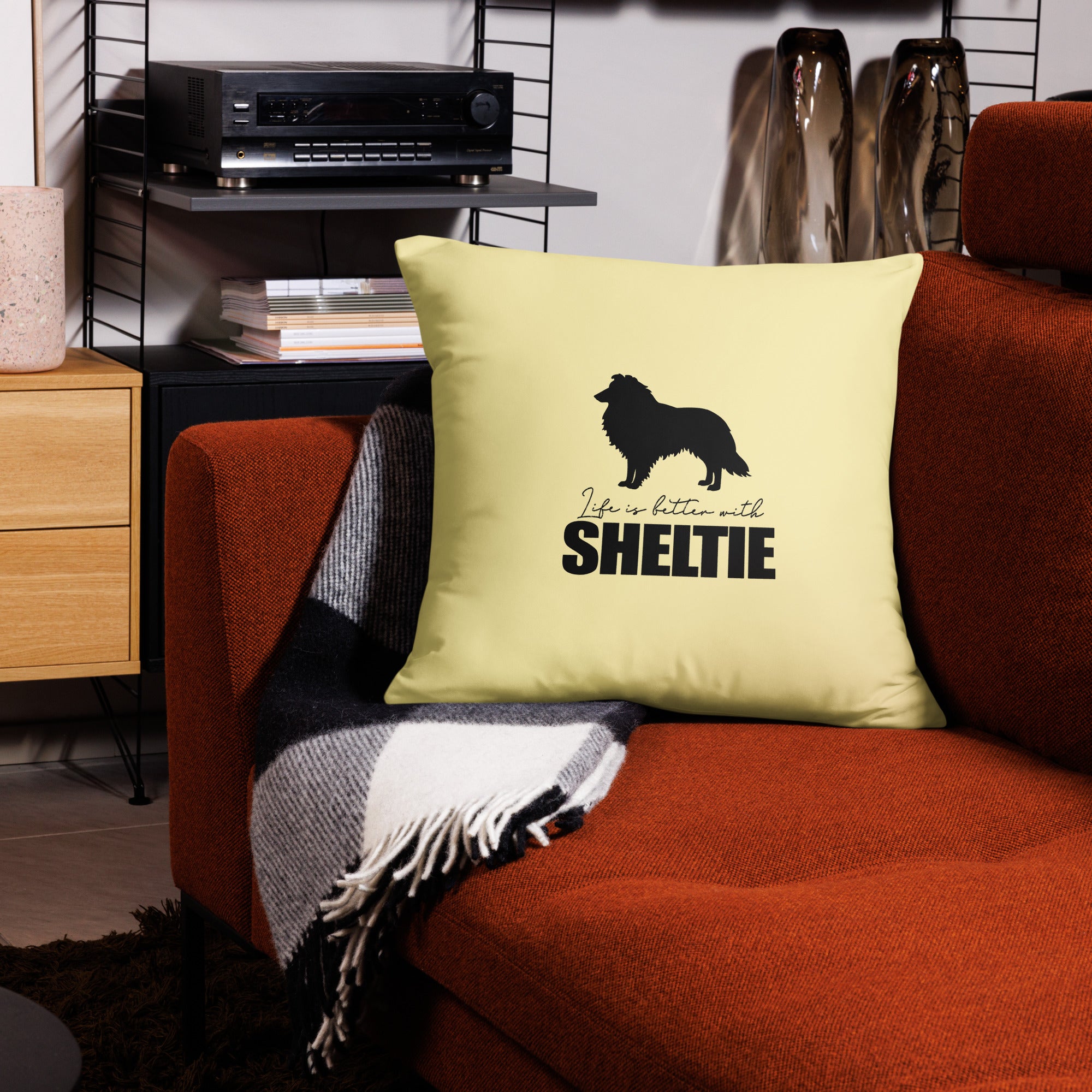 LIFE IS BETTER WITH SHELTIE - Pillow Case