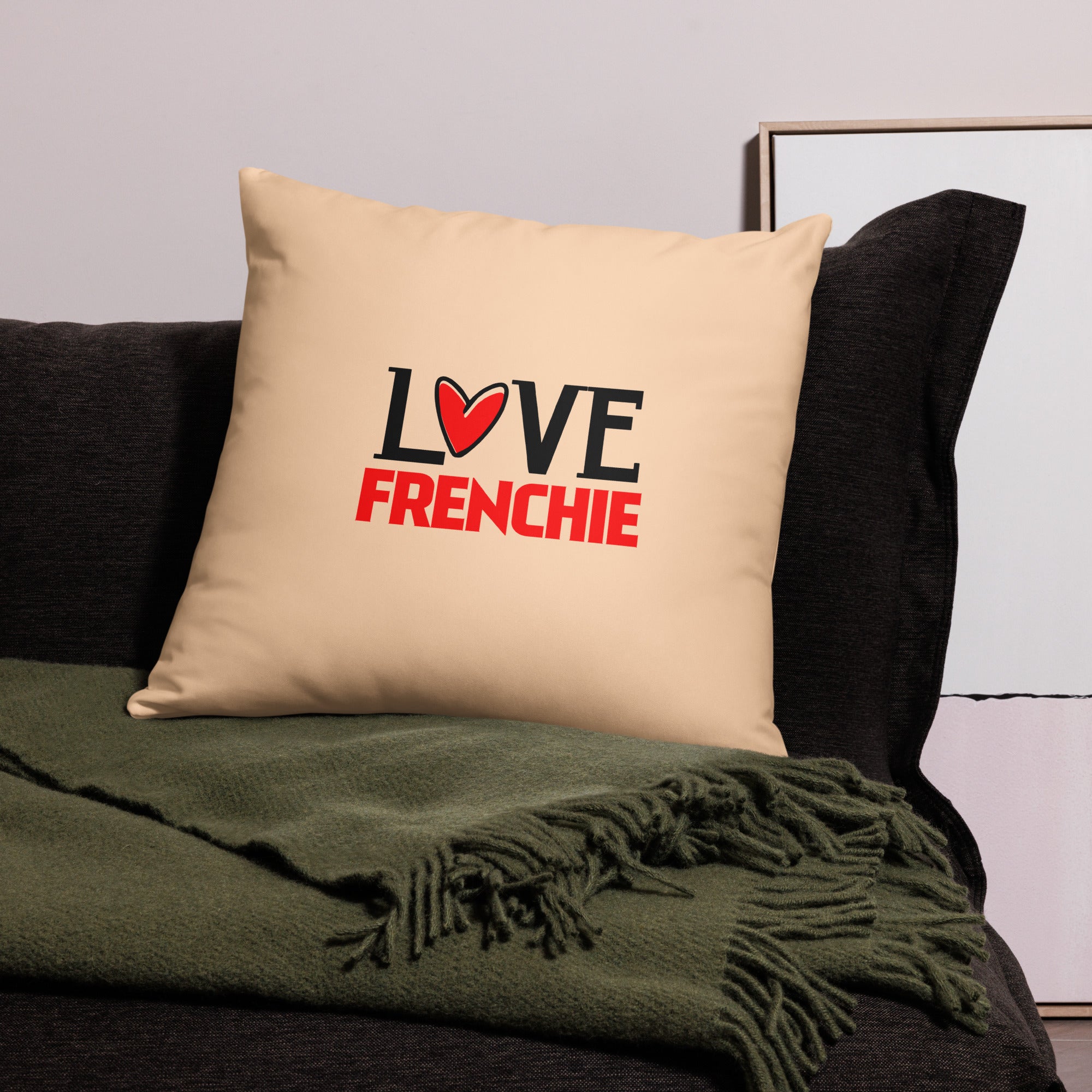 LOVE FRENCHIE - Pillow Case