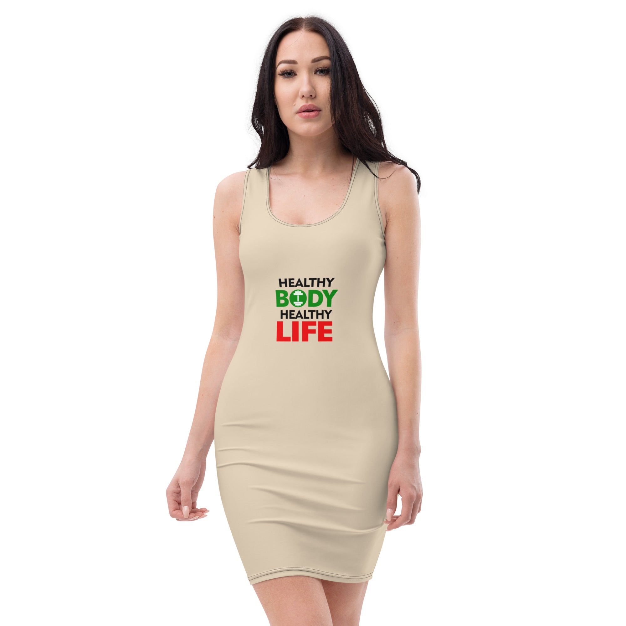 HEALTHY BODY HEALTHY LIFE - Bodycon dress