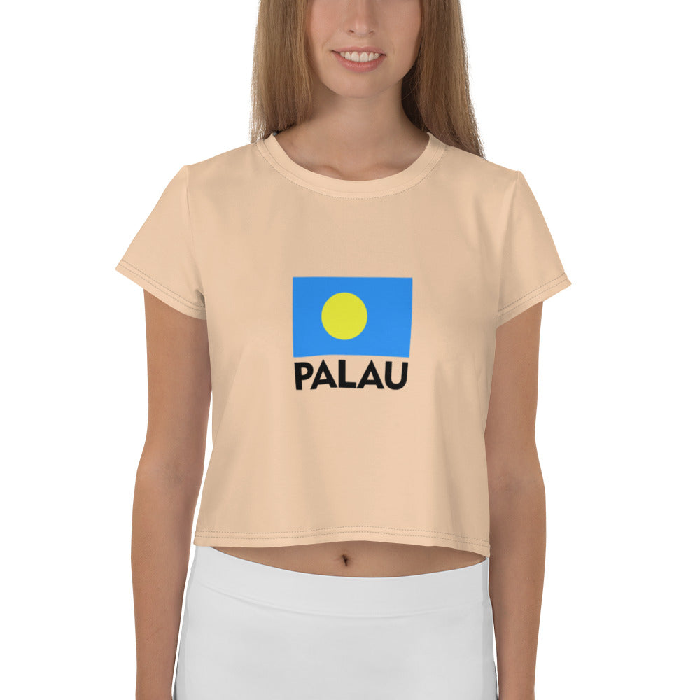PALAU - All-Over Print Crop Tee