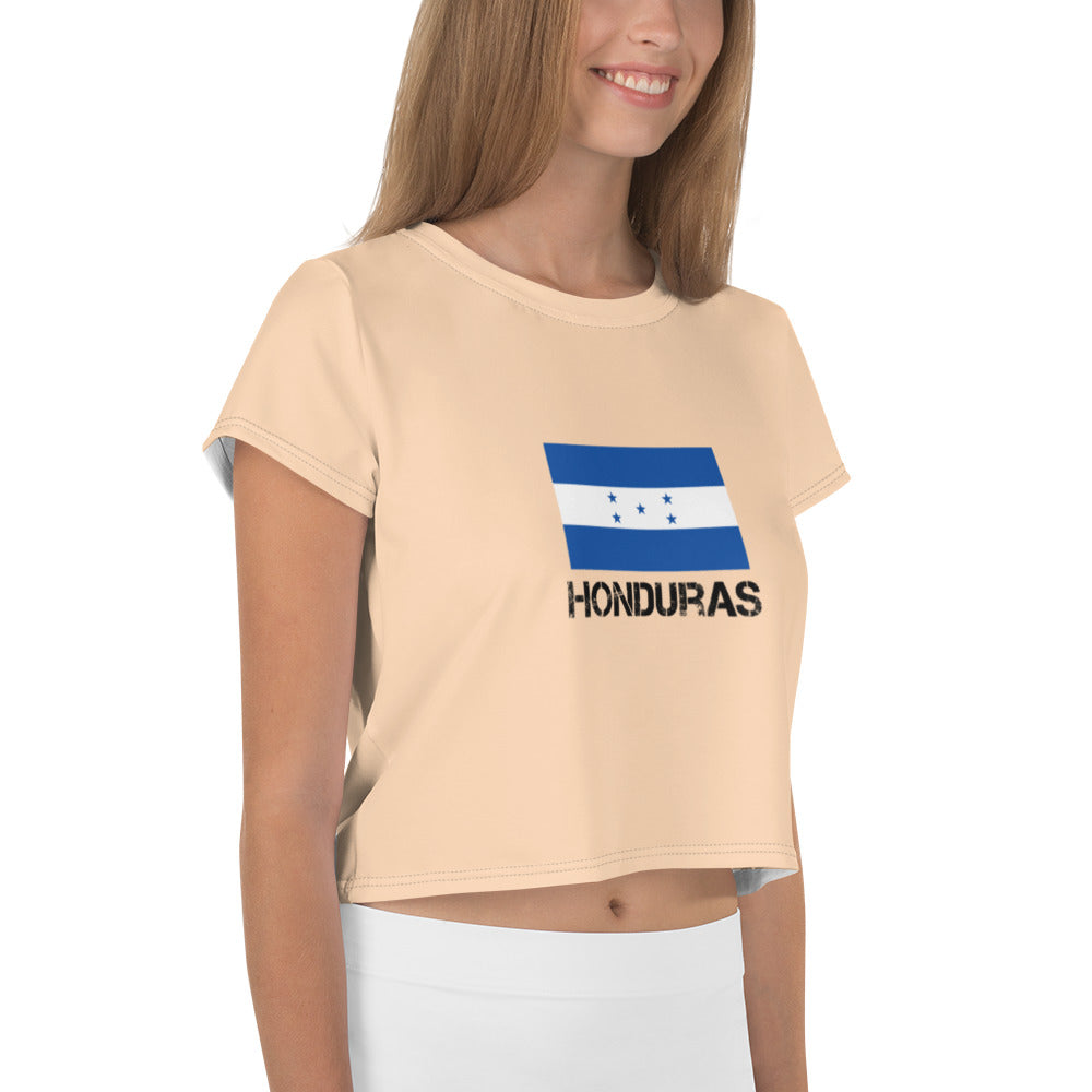 HONDURAS - All-Over Print Crop Tee