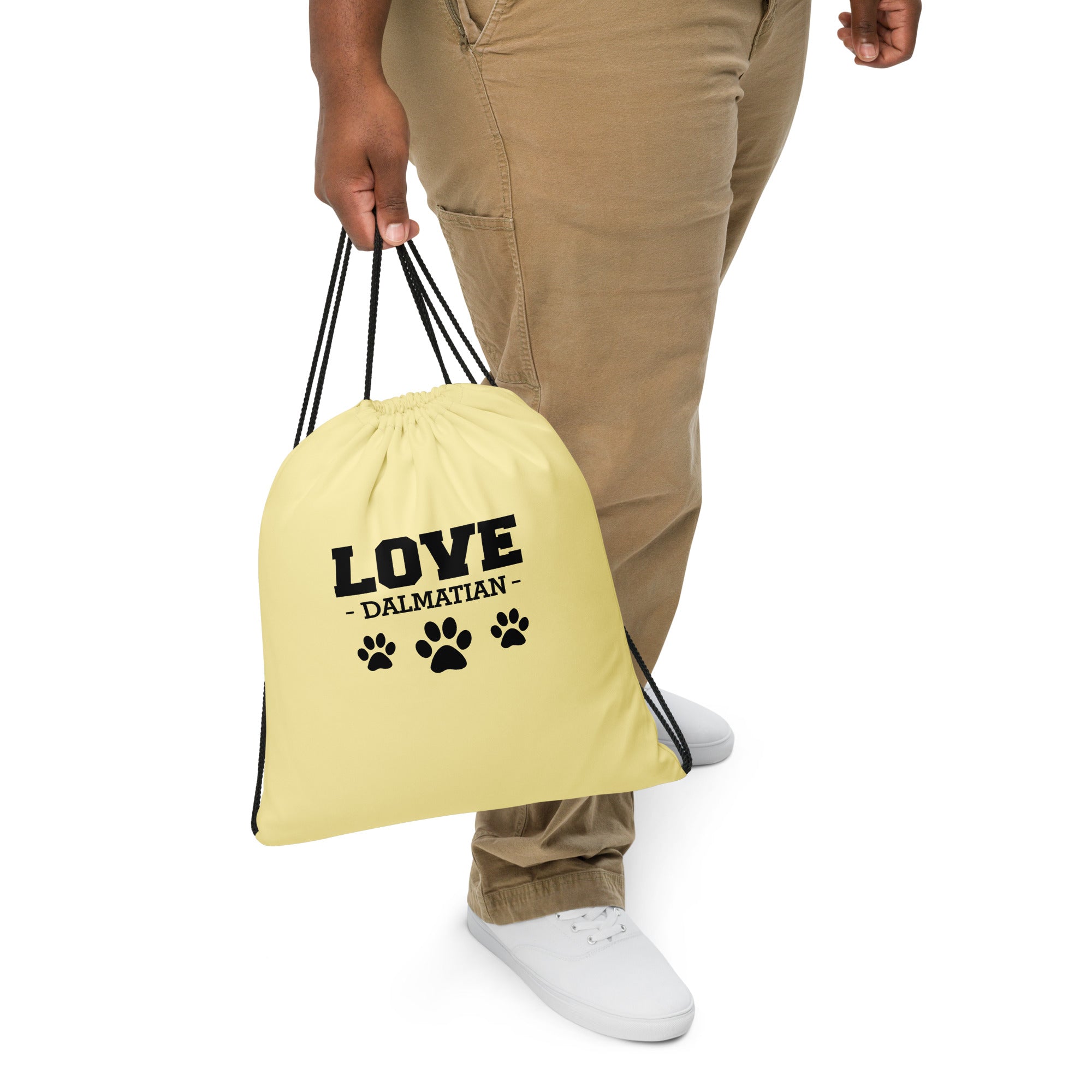 LOVE DALMATIAN - Drawstring bag