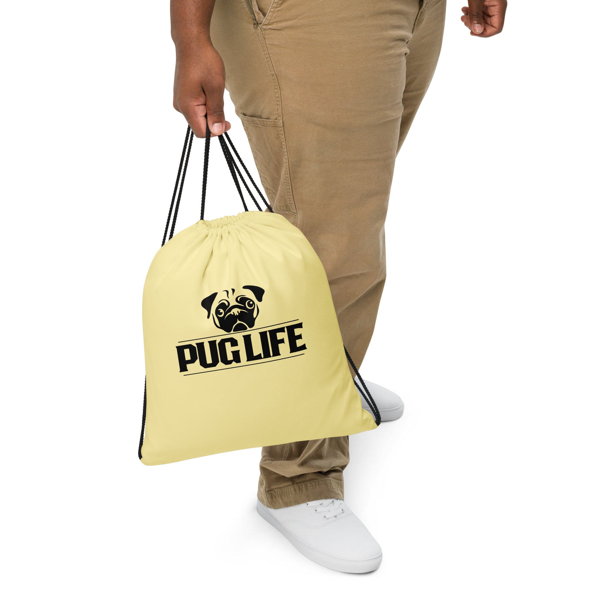 PUG LIFE - Drawstring bag