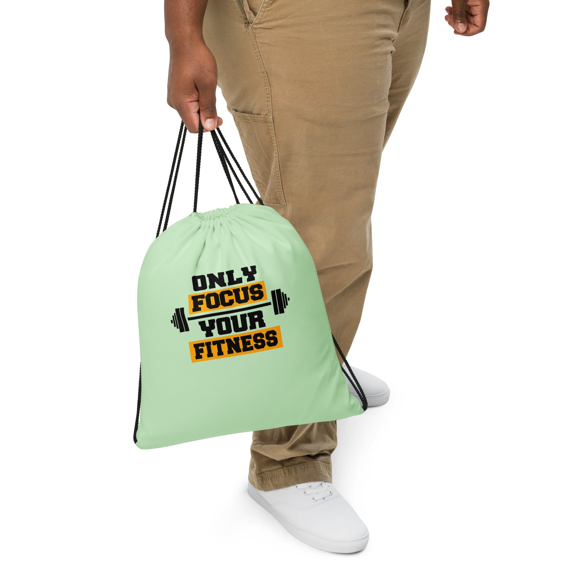 ONLY FOCUS YOUR FITNESS - Drawstring bag