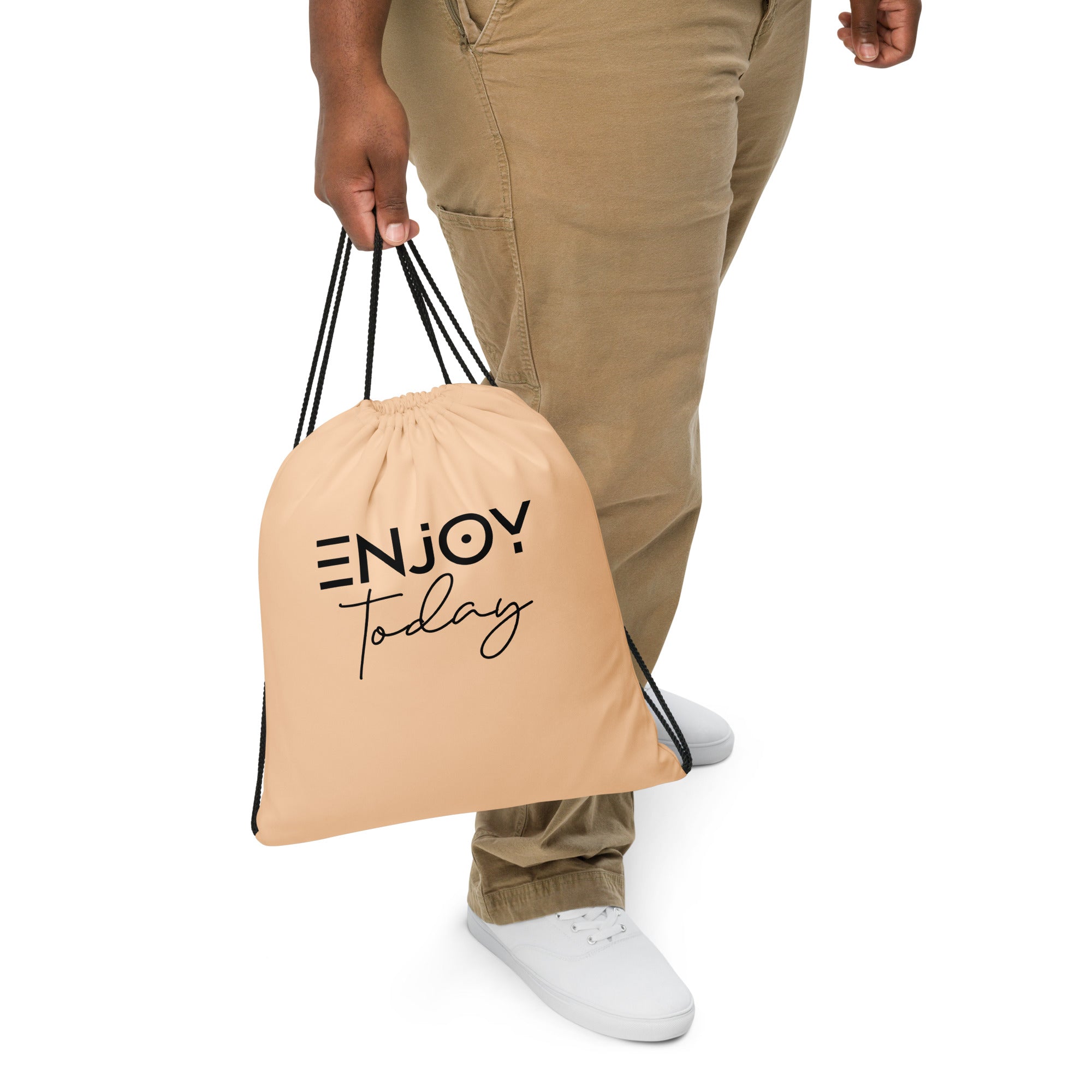 ENJOY TODAY - Drawstring bag