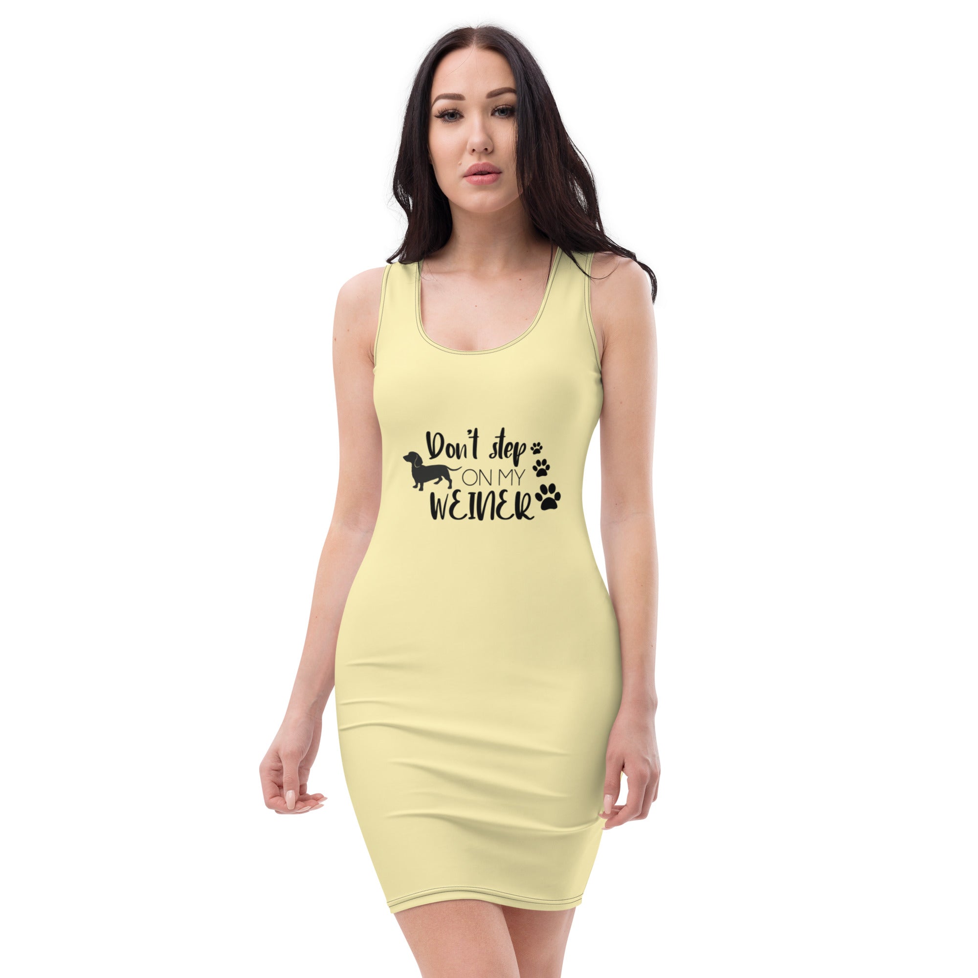 DON'T STEP ON MY WEINER - Sublimation Cut & Sew Dress
