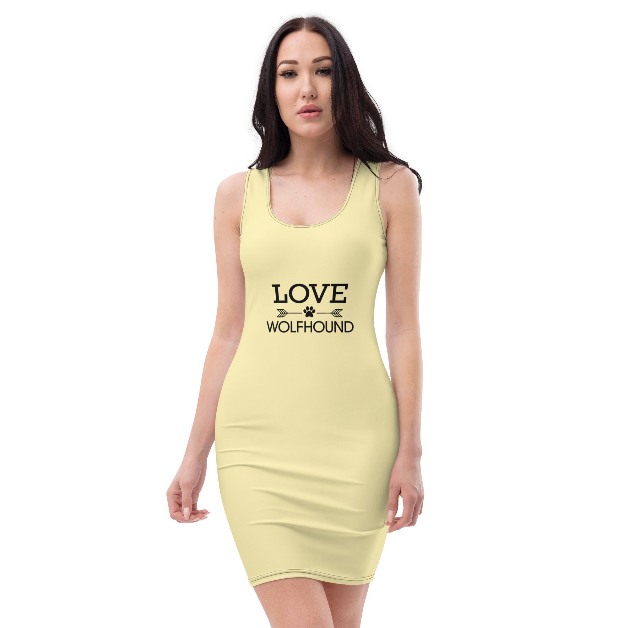 LOVE WOLFHOUND - Sublimation Cut & Sew Dress