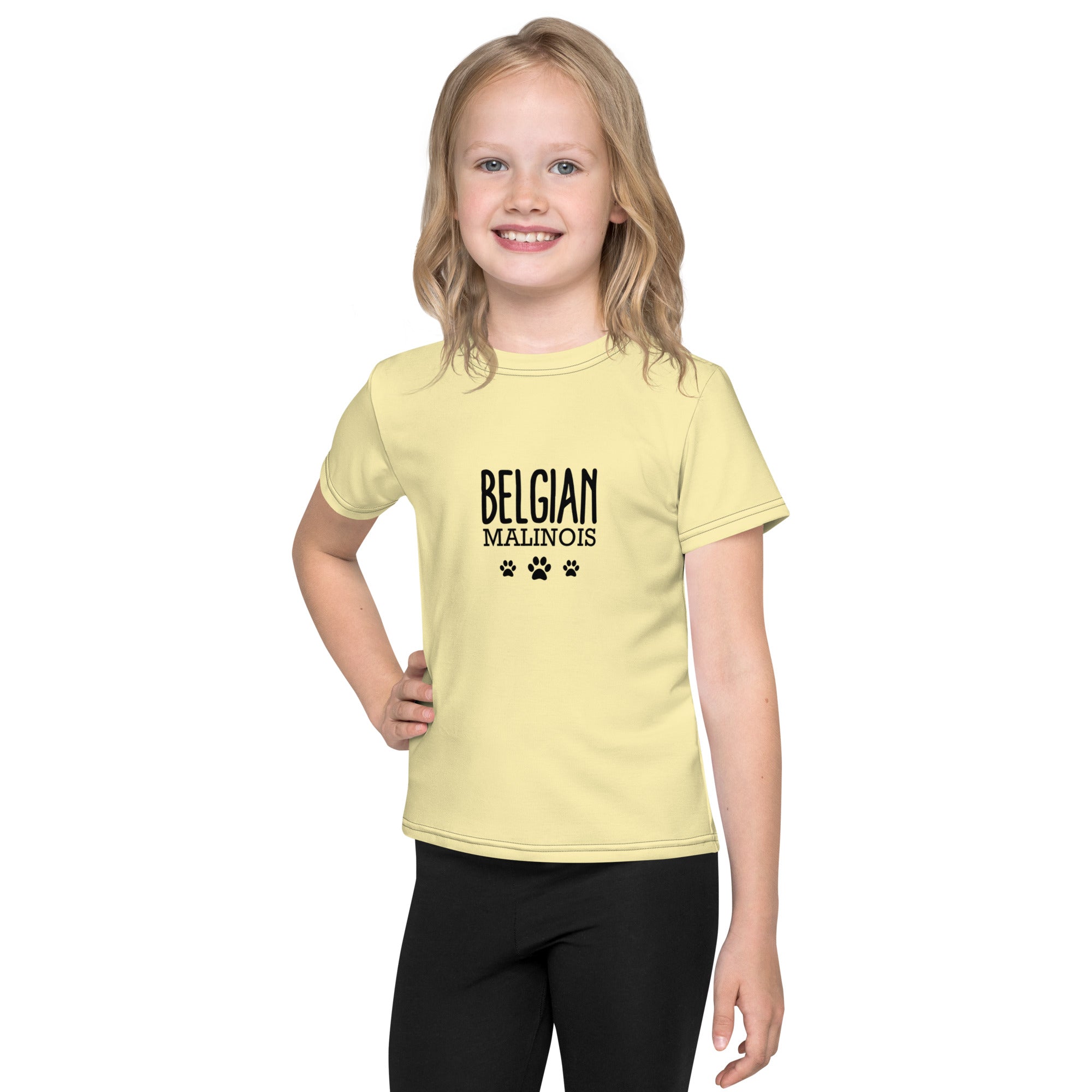 BELGIAN MALINOIS - Kids crew neck t-shirt