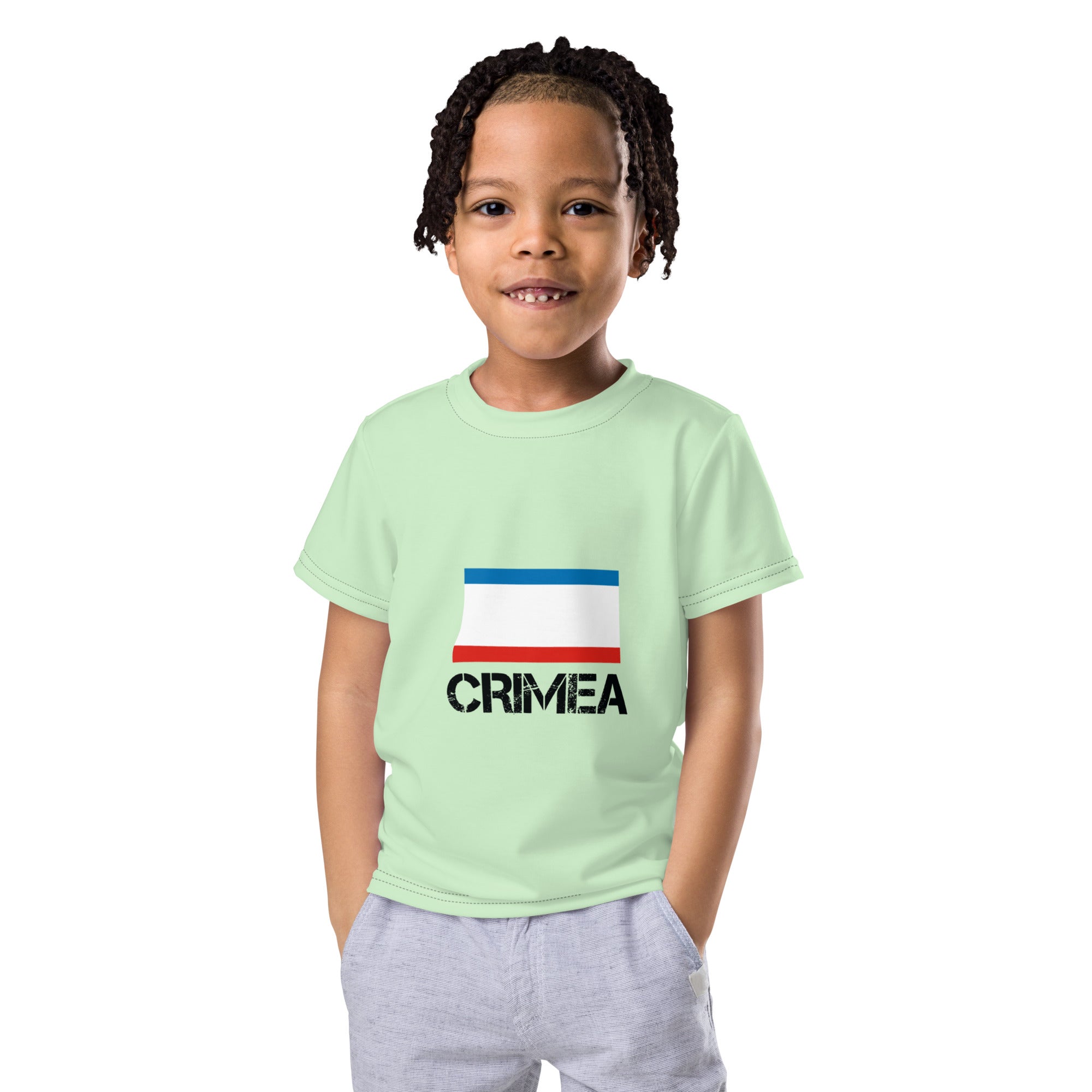 CRIMEA - Kids crew neck t-shirt