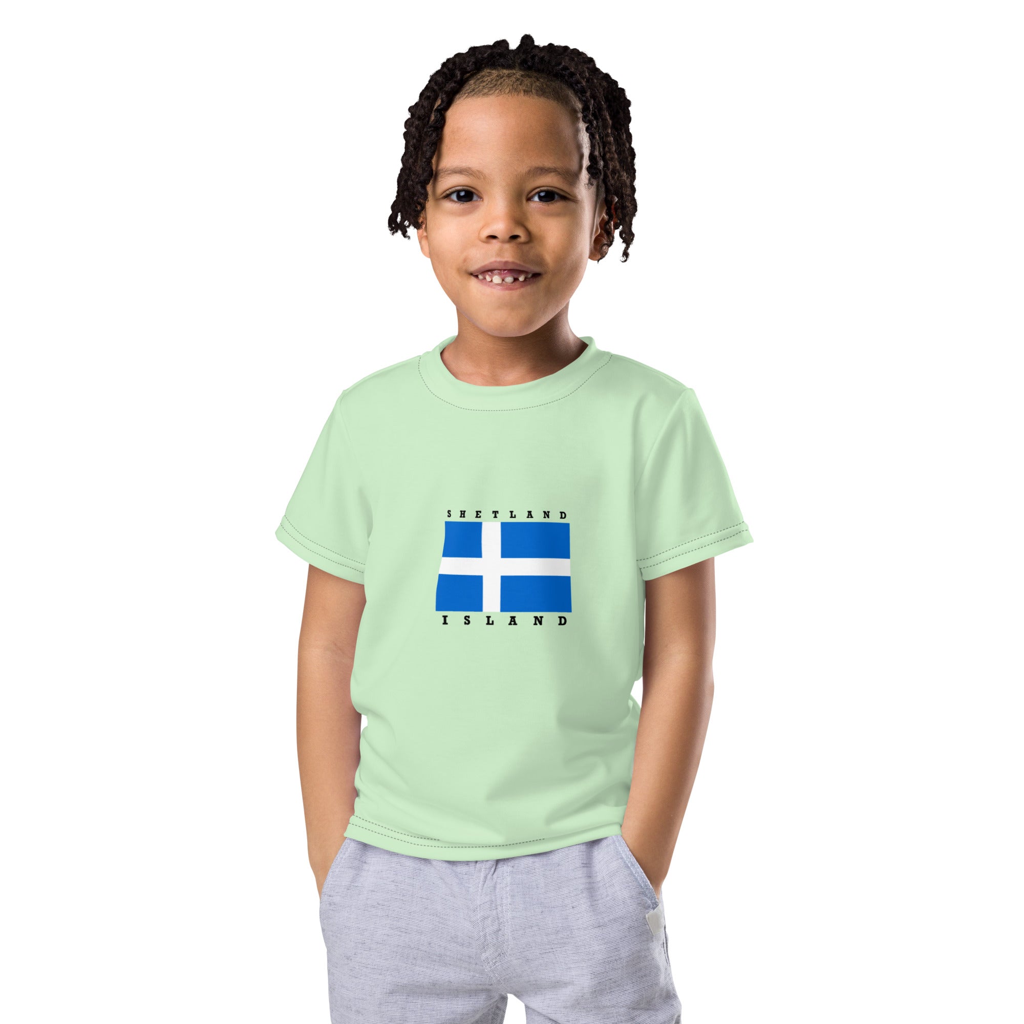 SHETLAND ISLAND - Kids crew neck t-shirt