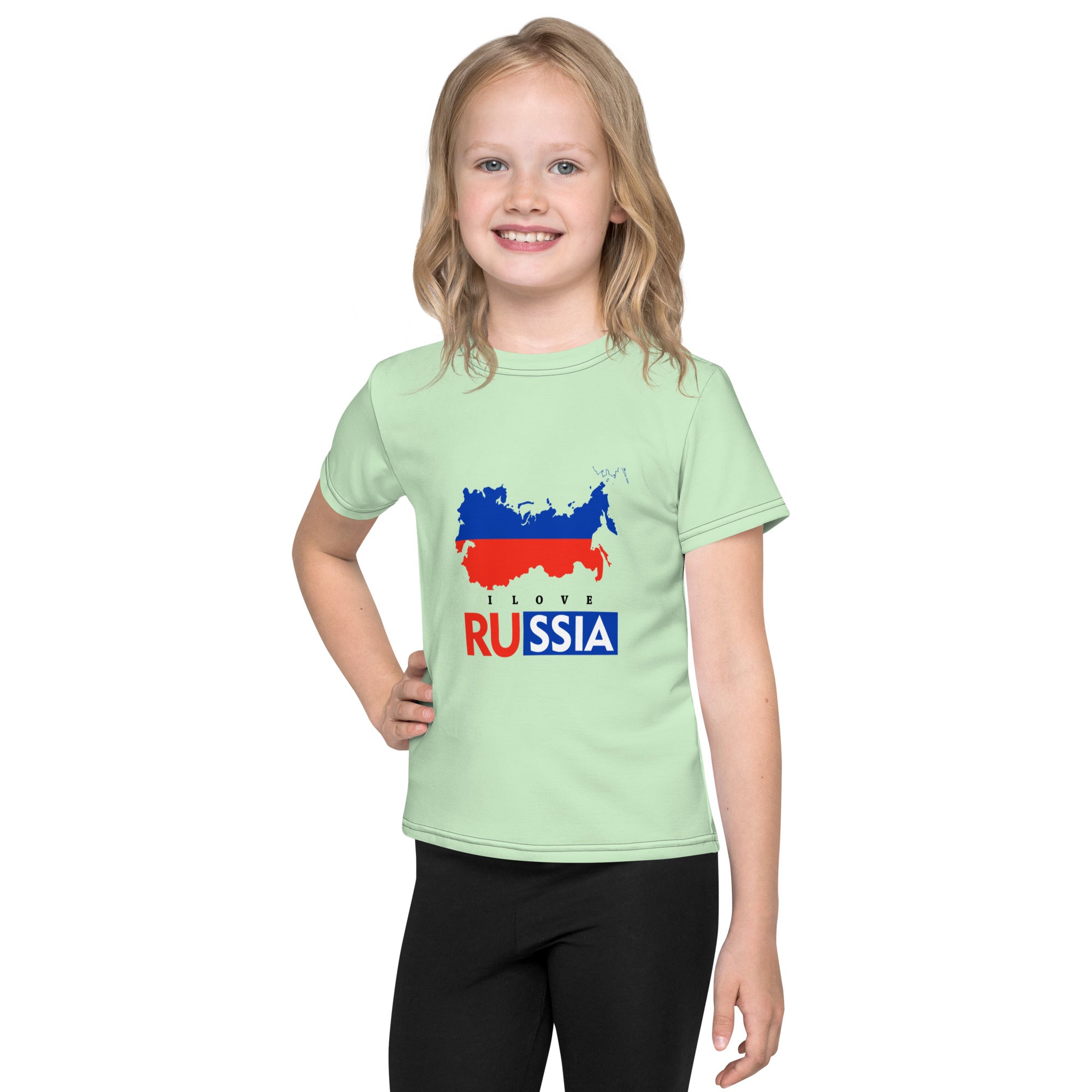 RUSSIA - Kids crew neck t-shirt