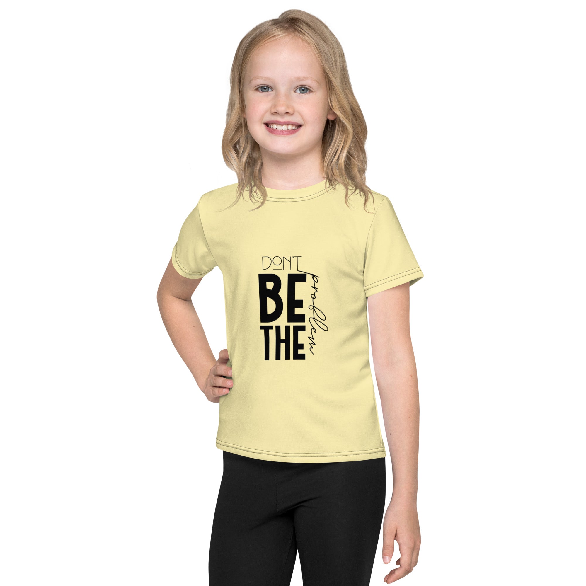 DON'T BE THE PROBLEM - Kids crew neck t-shirt