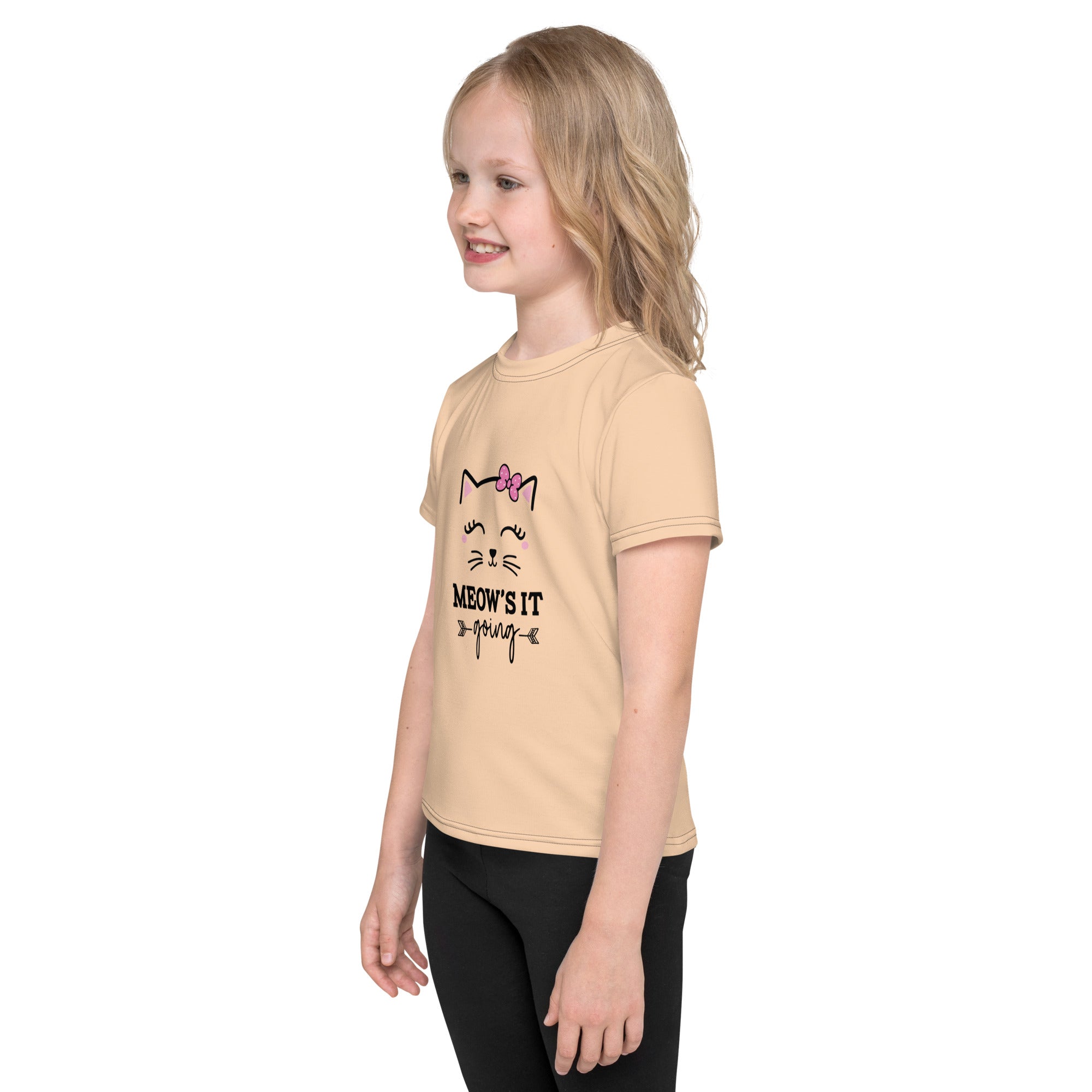 MEOW'S IT GOING - Kids crew neck t-shirt