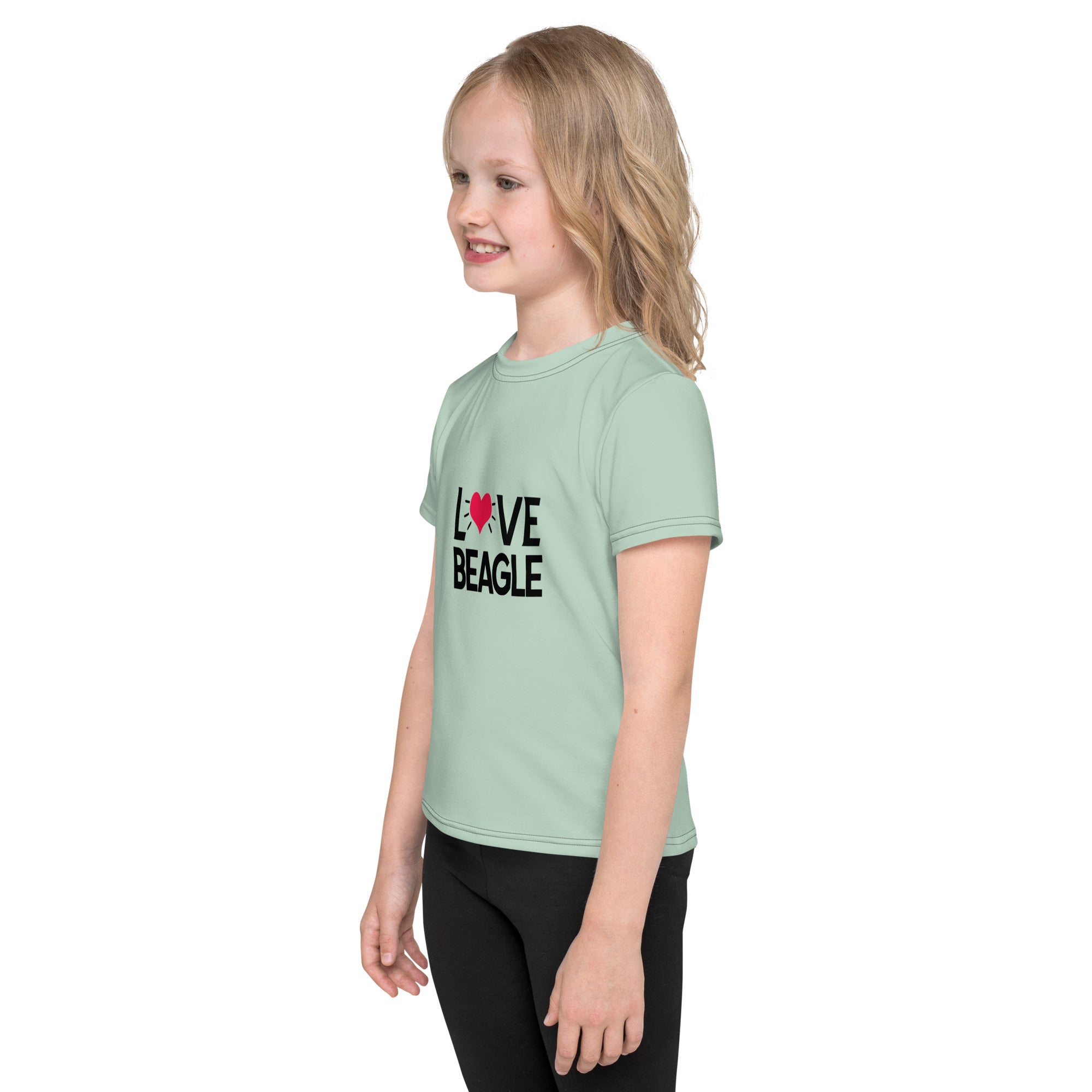 LOVE BEAGLE - Kids crew neck t-shirt