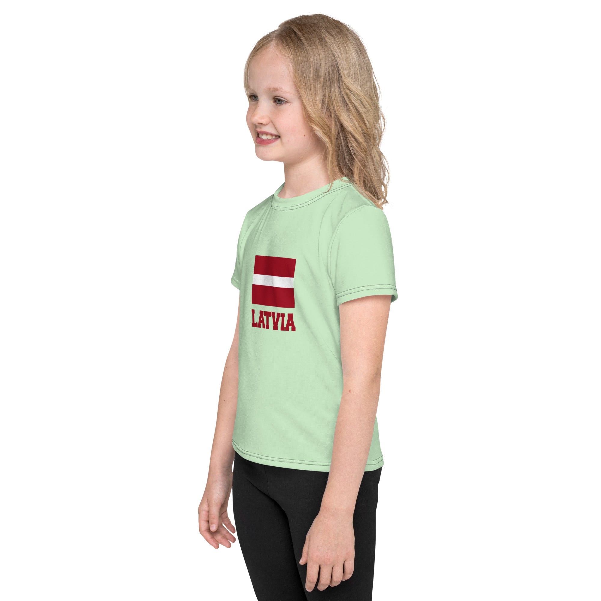 LATVIA - Kids crew neck t-shirt