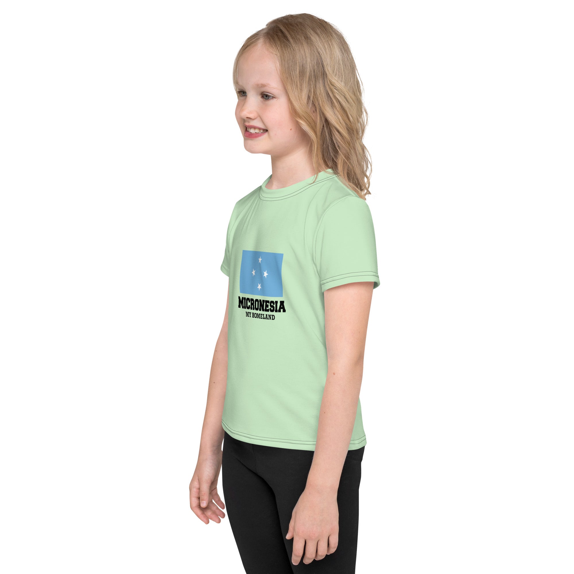 MICRONESIA - Kids crew neck t-shirt