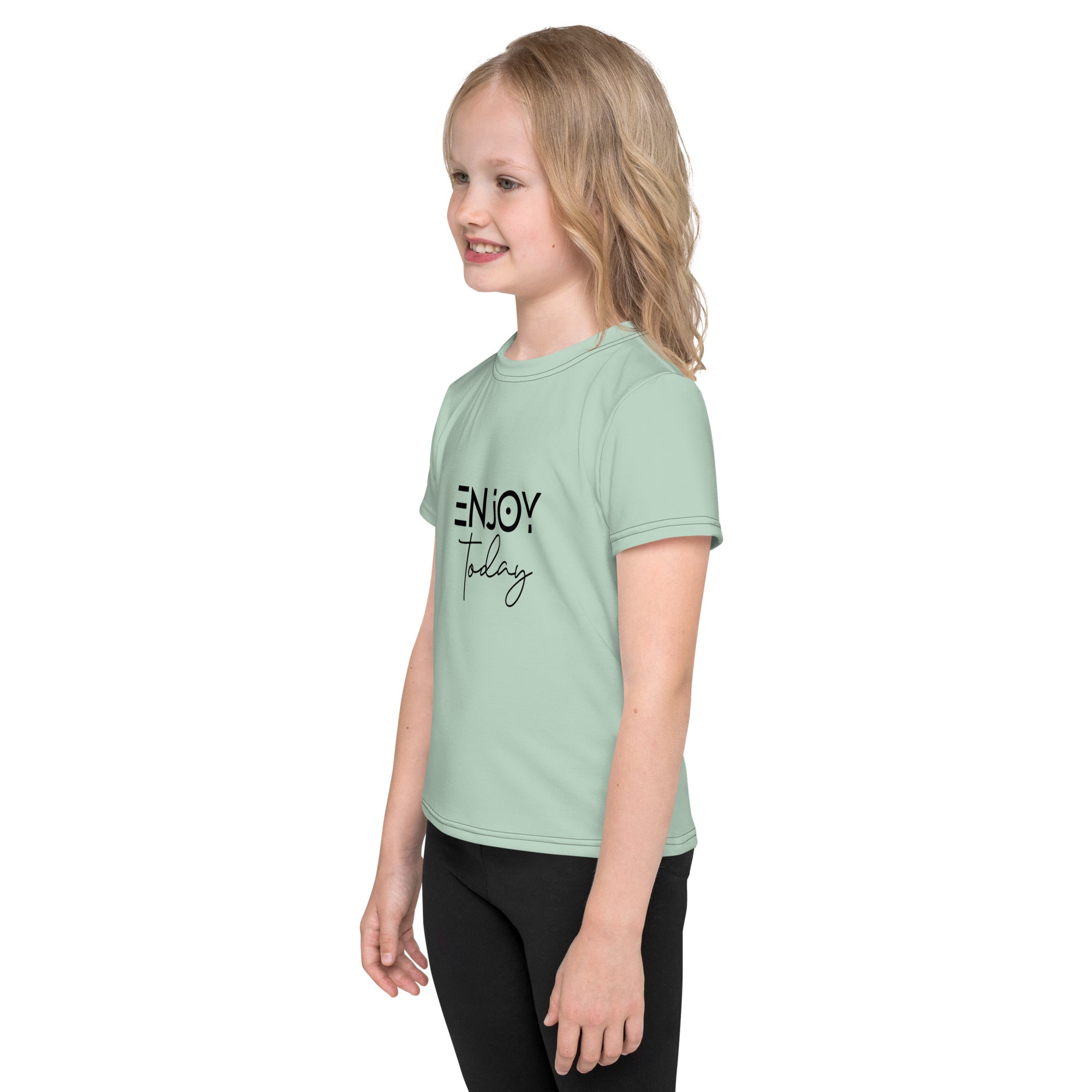 ENJOY TODAY - Kids crew neck t-shirt