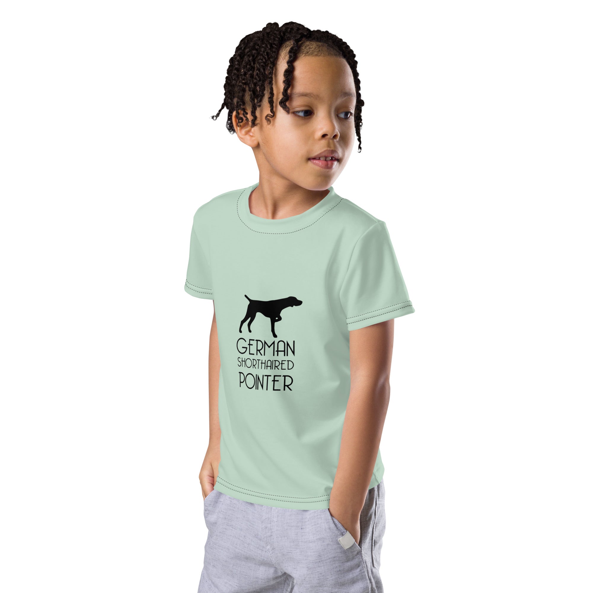 GERMAN SHORTHAIRED POINTER - Kids crew neck t-shirt