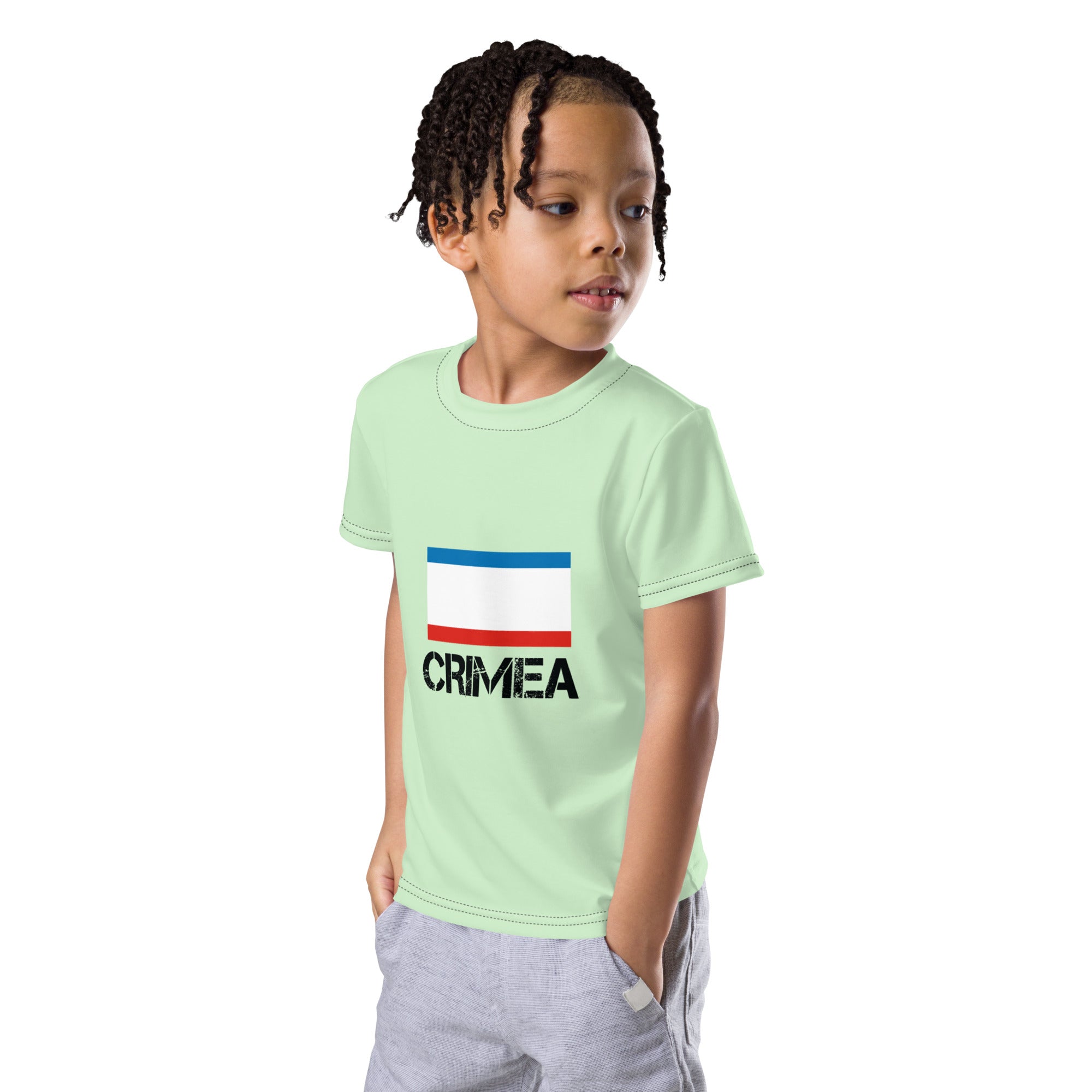 CRIMEA - Kids crew neck t-shirt