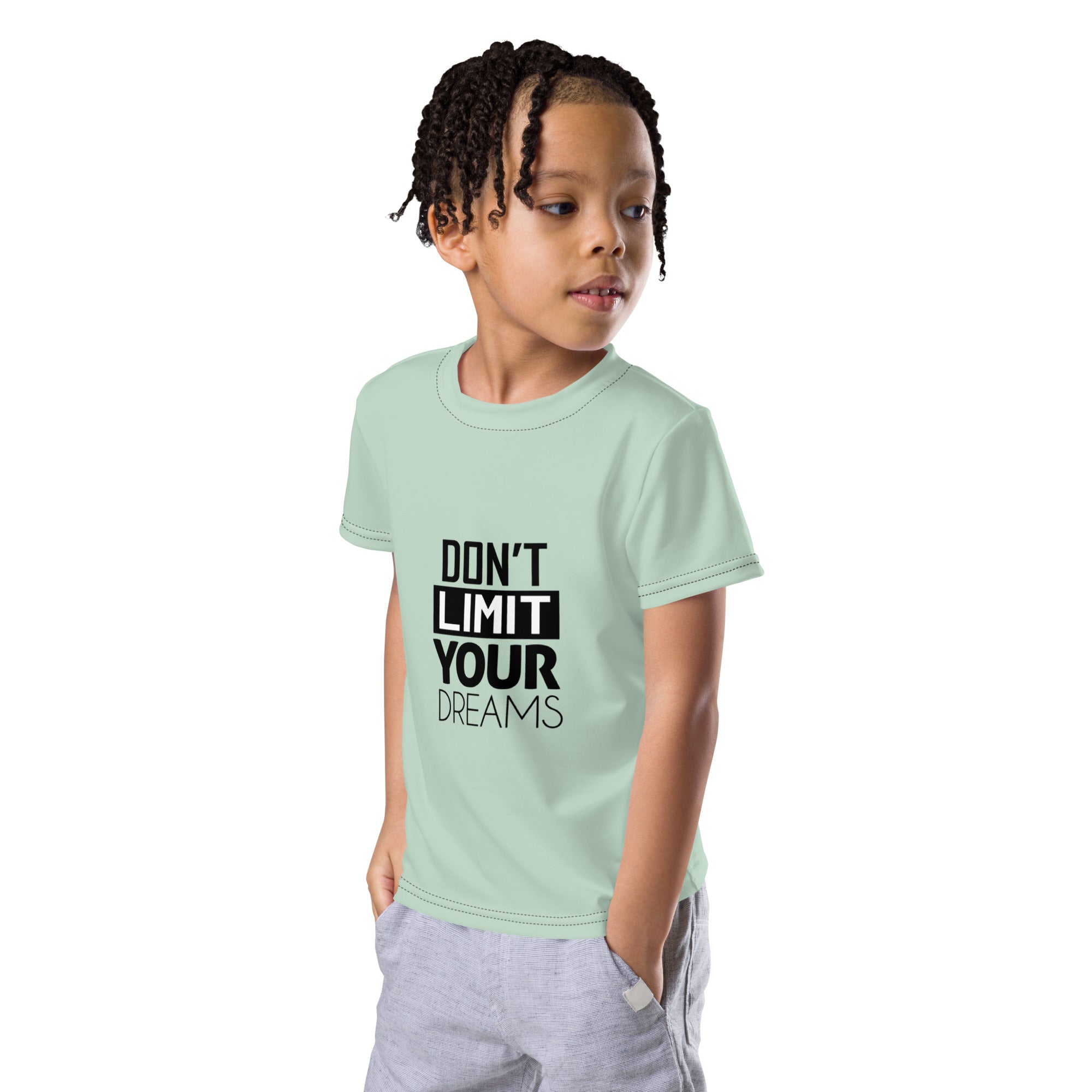 DON'T LIMIT YOUR DREAMS - Kids crew neck t-shirt