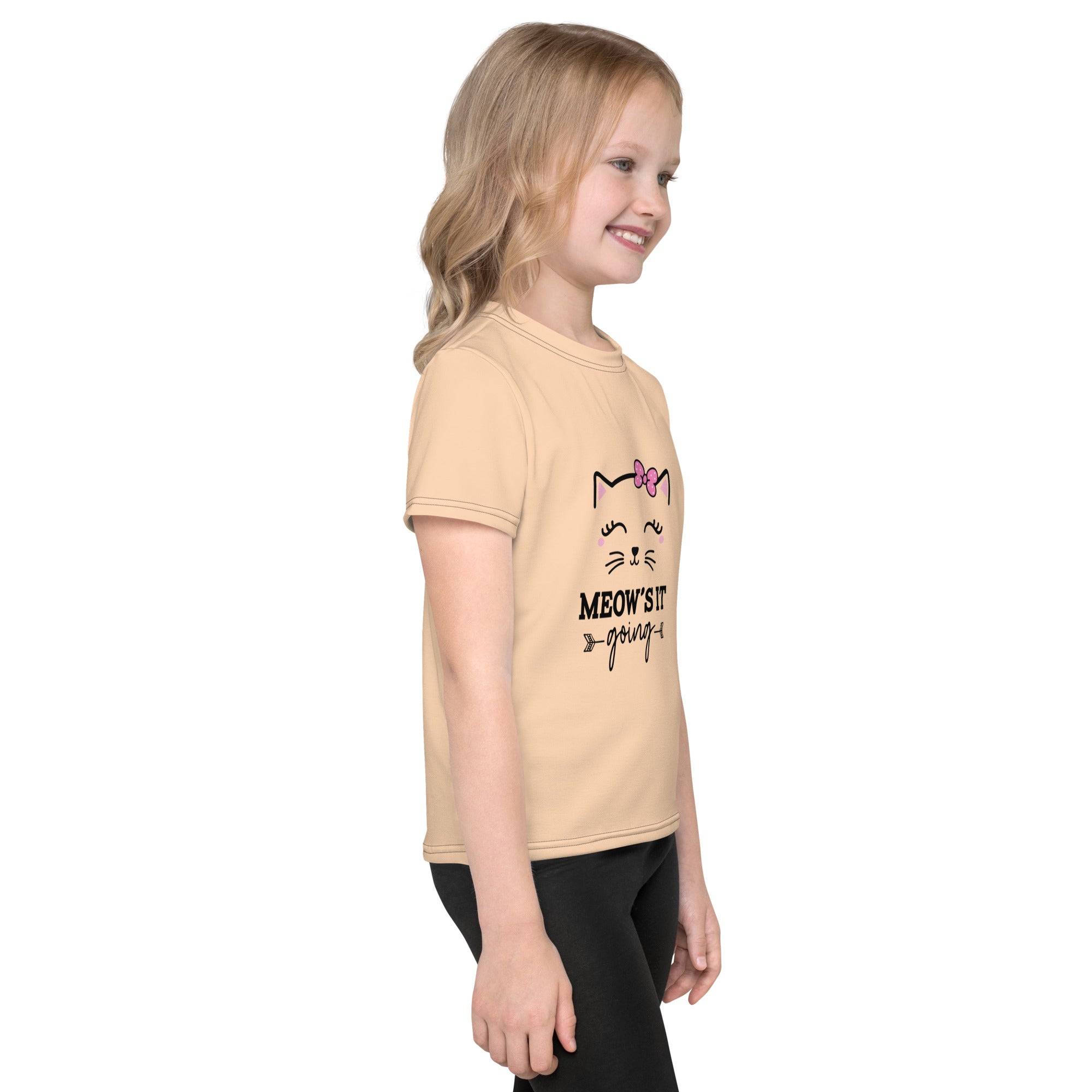 MEOW'S IT GOING - Kids crew neck t-shirt