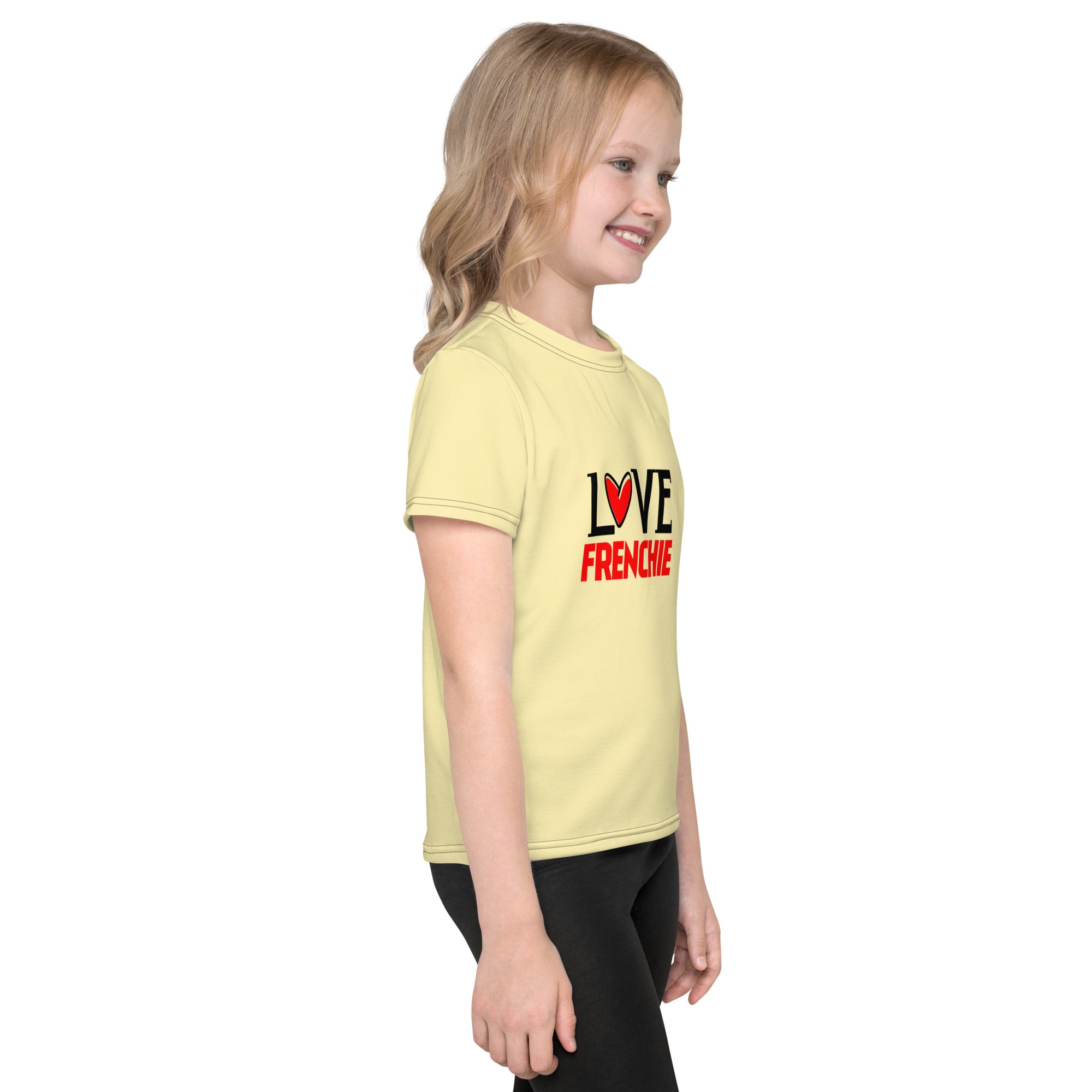 LOVE FRENCHIE - Kids crew neck t-shirt