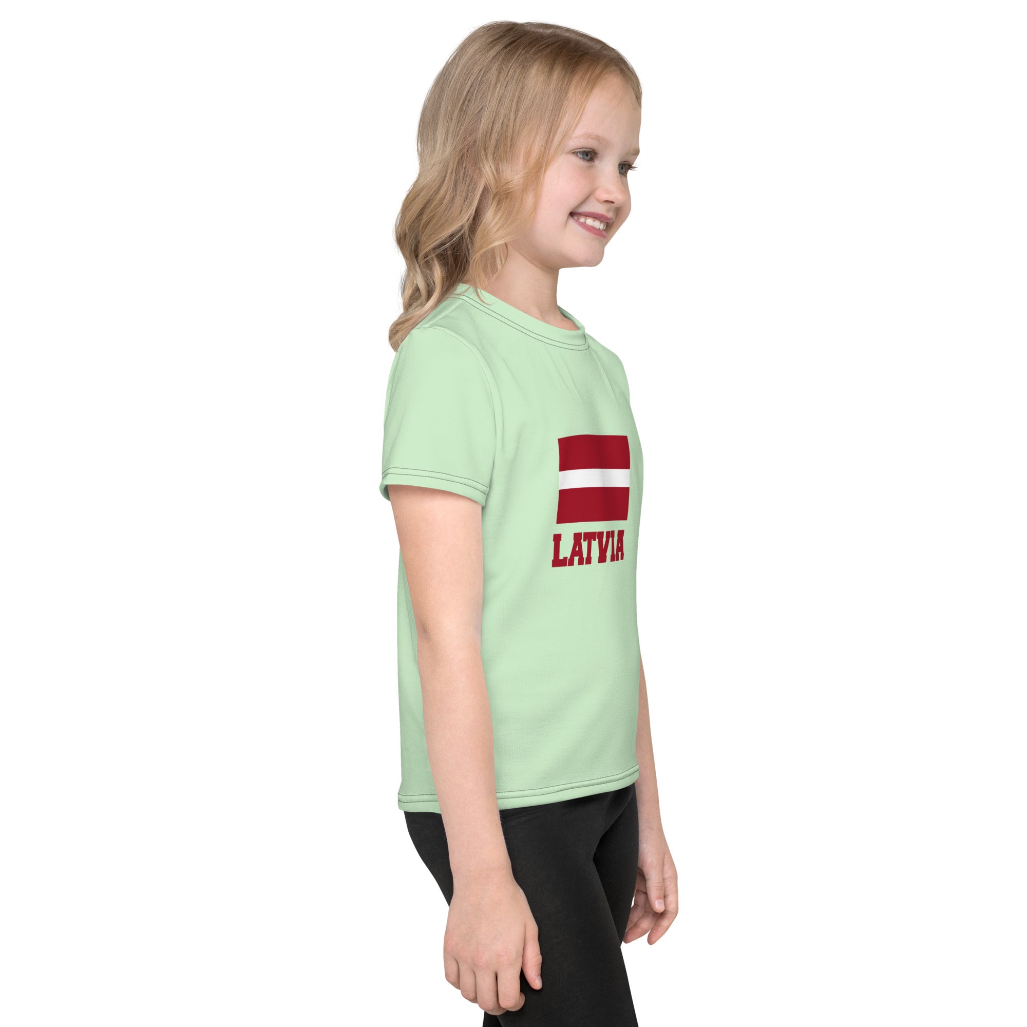 LATVIA - Kids crew neck t-shirt