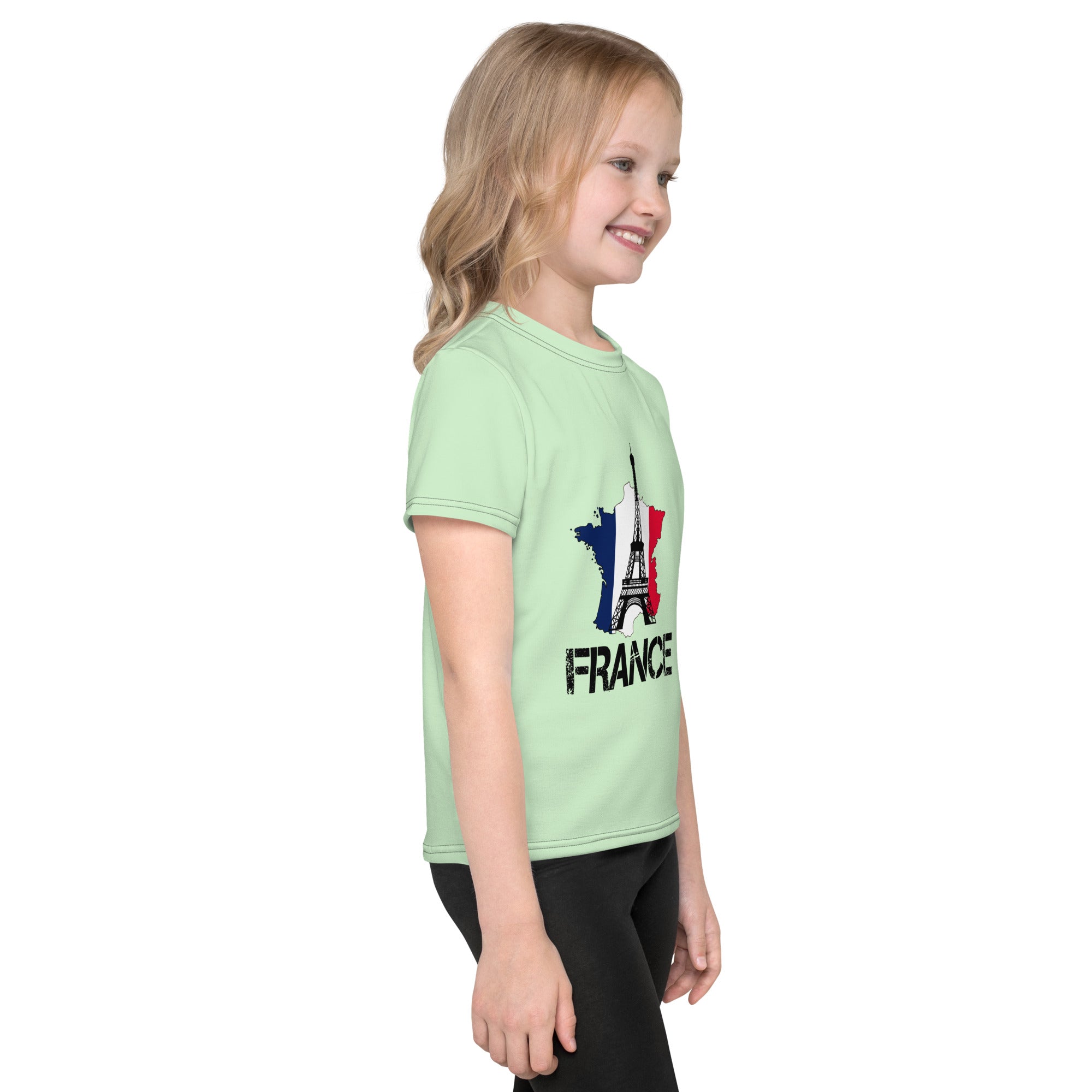 FRANCE - Kids crew neck t-shirt