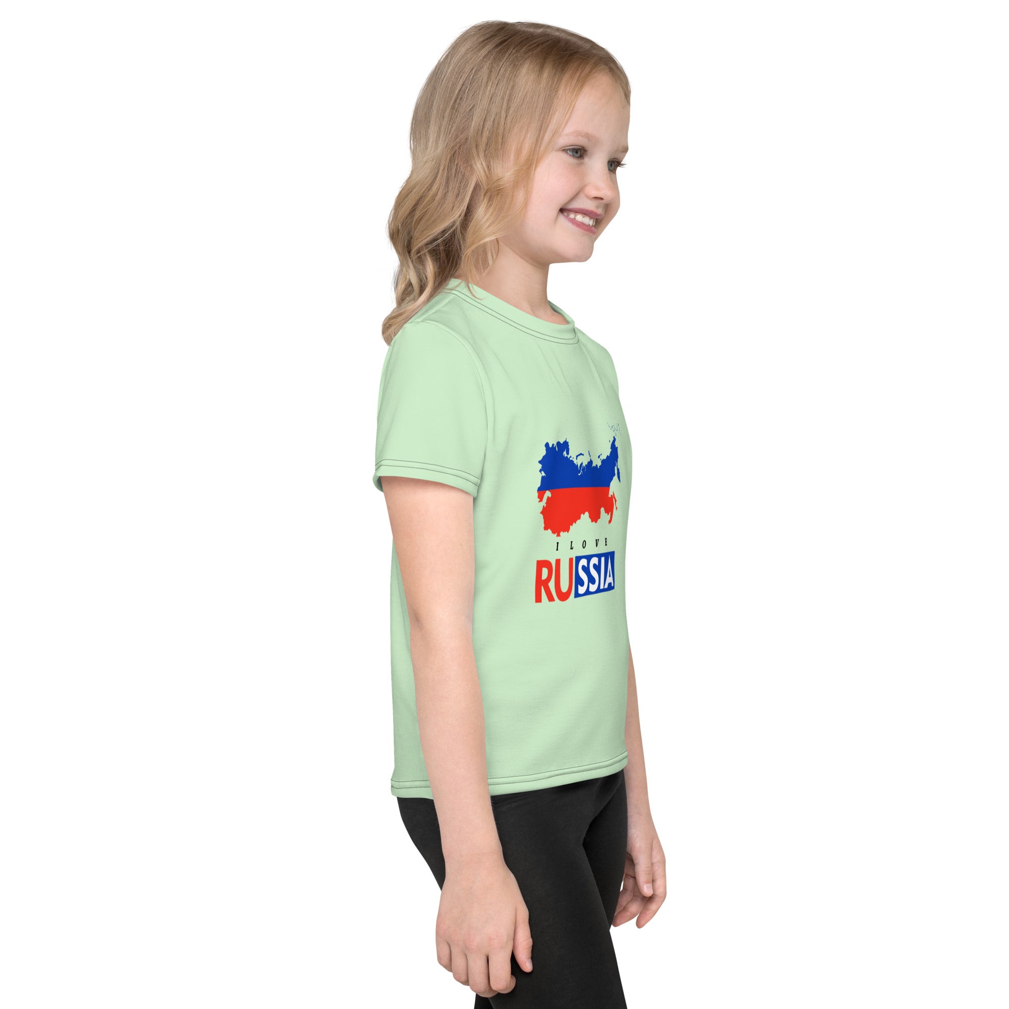 RUSSIA - Kids crew neck t-shirt