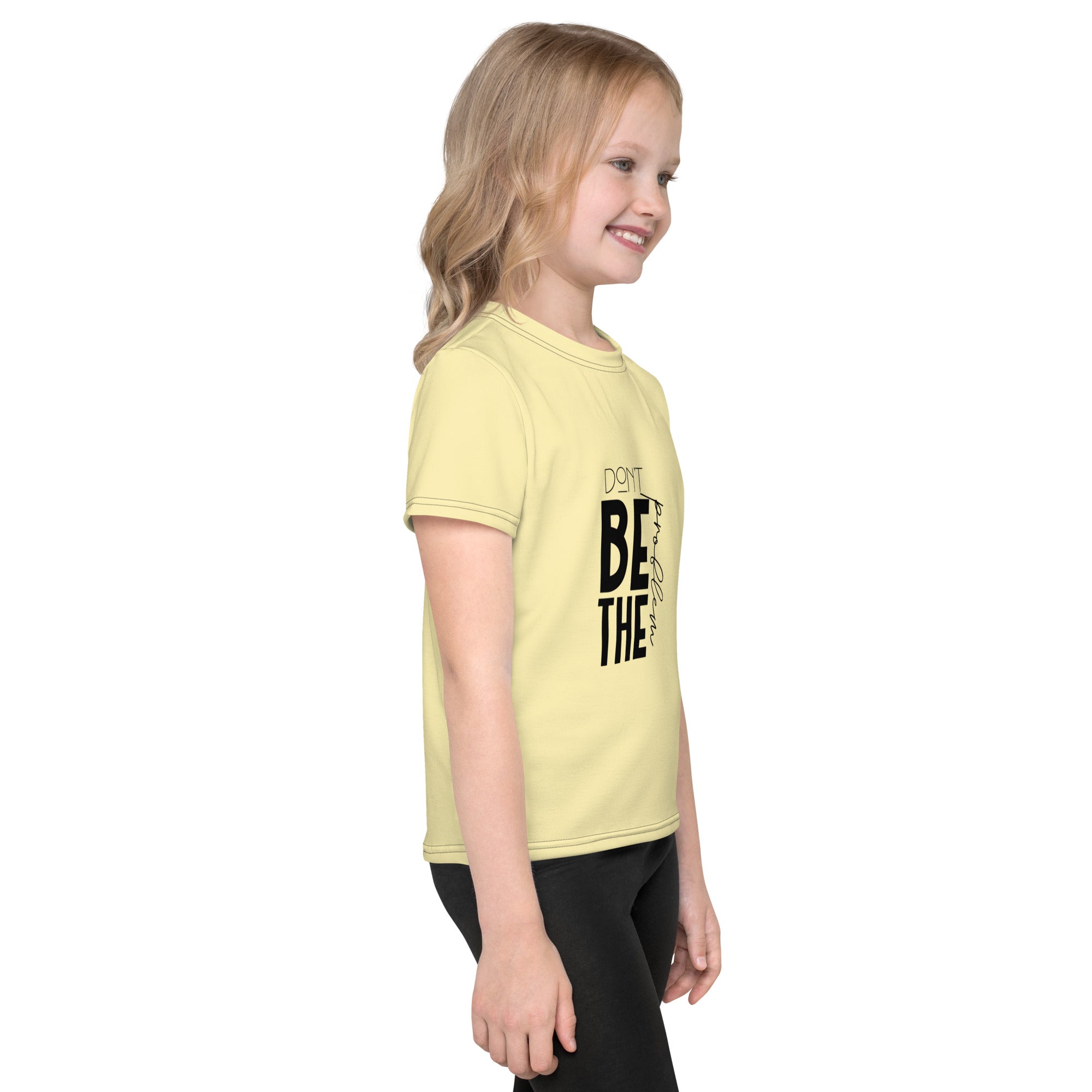 DON'T BE THE PROBLEM - Kids crew neck t-shirt