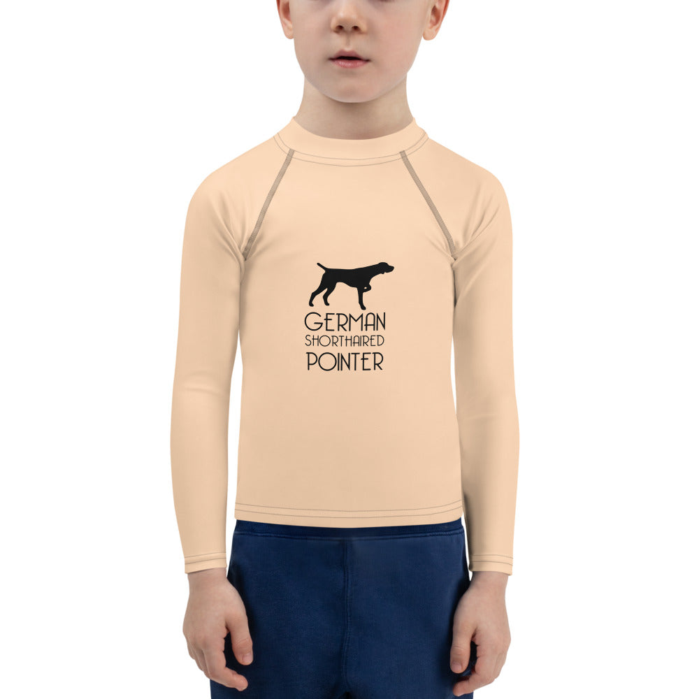 GERMAN SHORTHAIRED POINTER - Kids Rash Guard