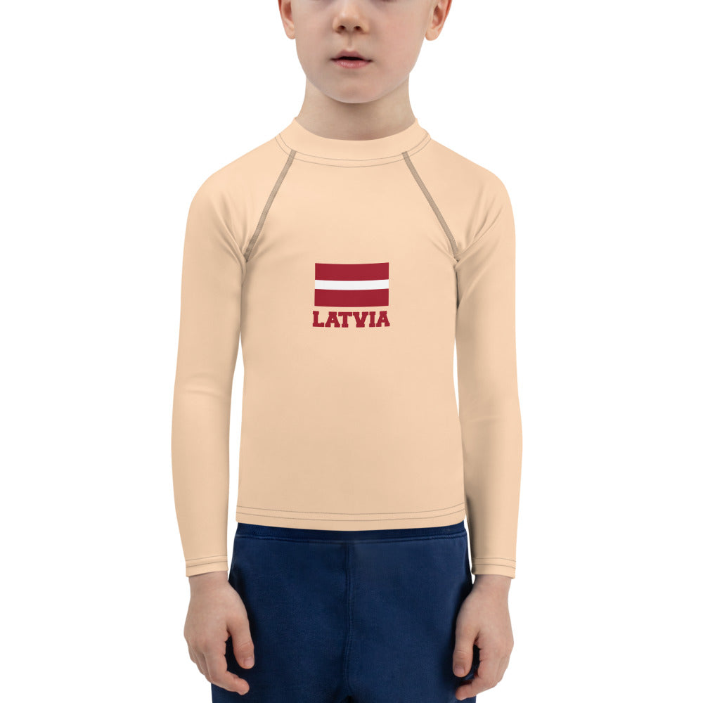 LATVIA - Kids Rash Guard