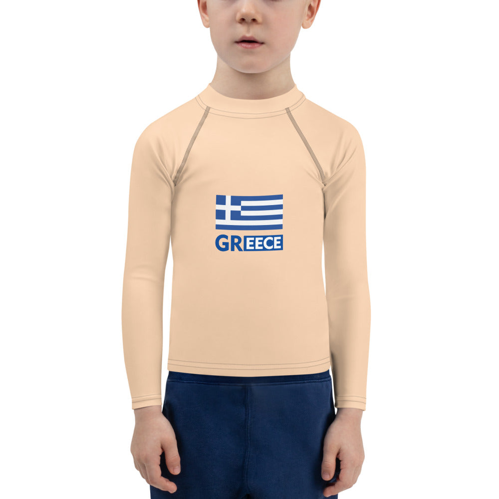 GREECE - Kids Rash Guard