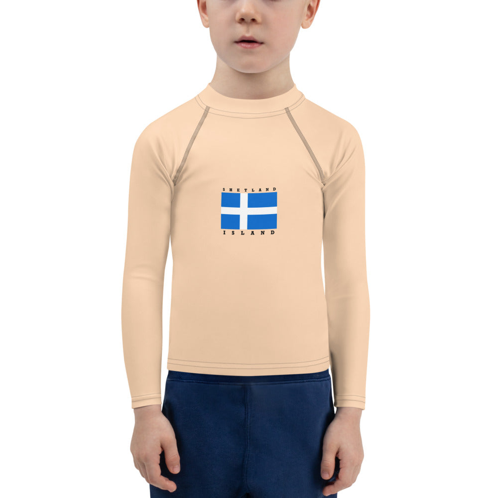 SHETLAND ISLAND - Kids Rash Guard