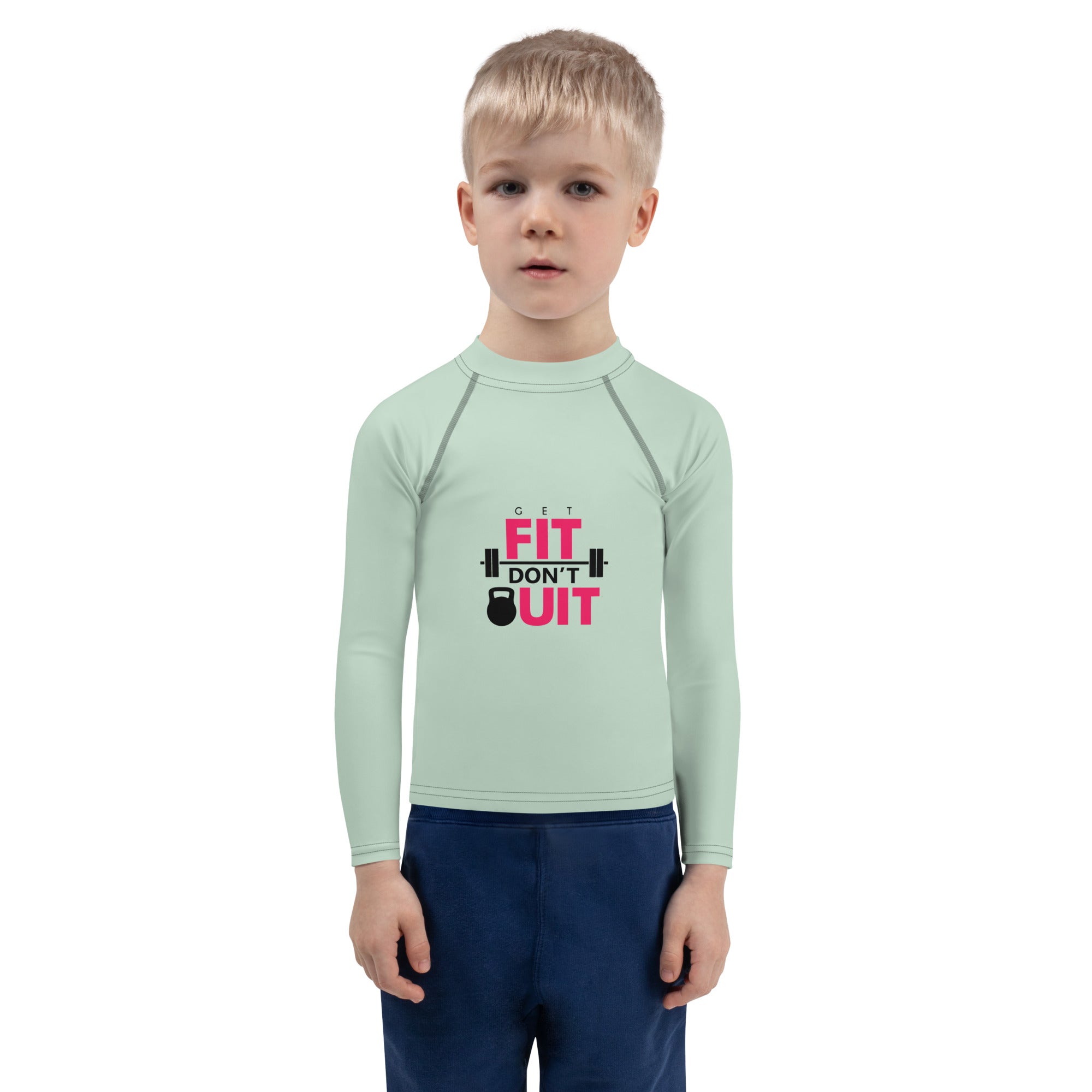 GET FIT DON'T QUIT - Kids Rash Guard