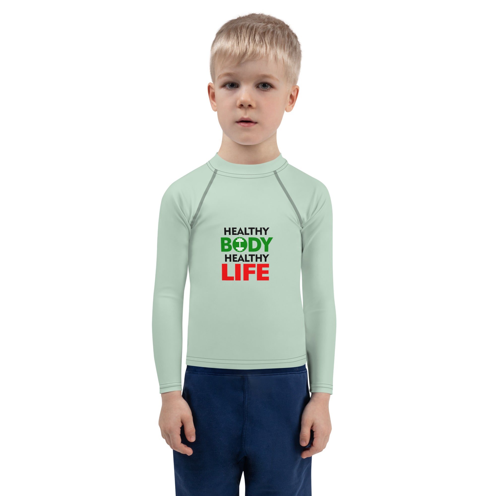 HEALTHY BODY HEALTHY LIFE - Kids Rash Guard