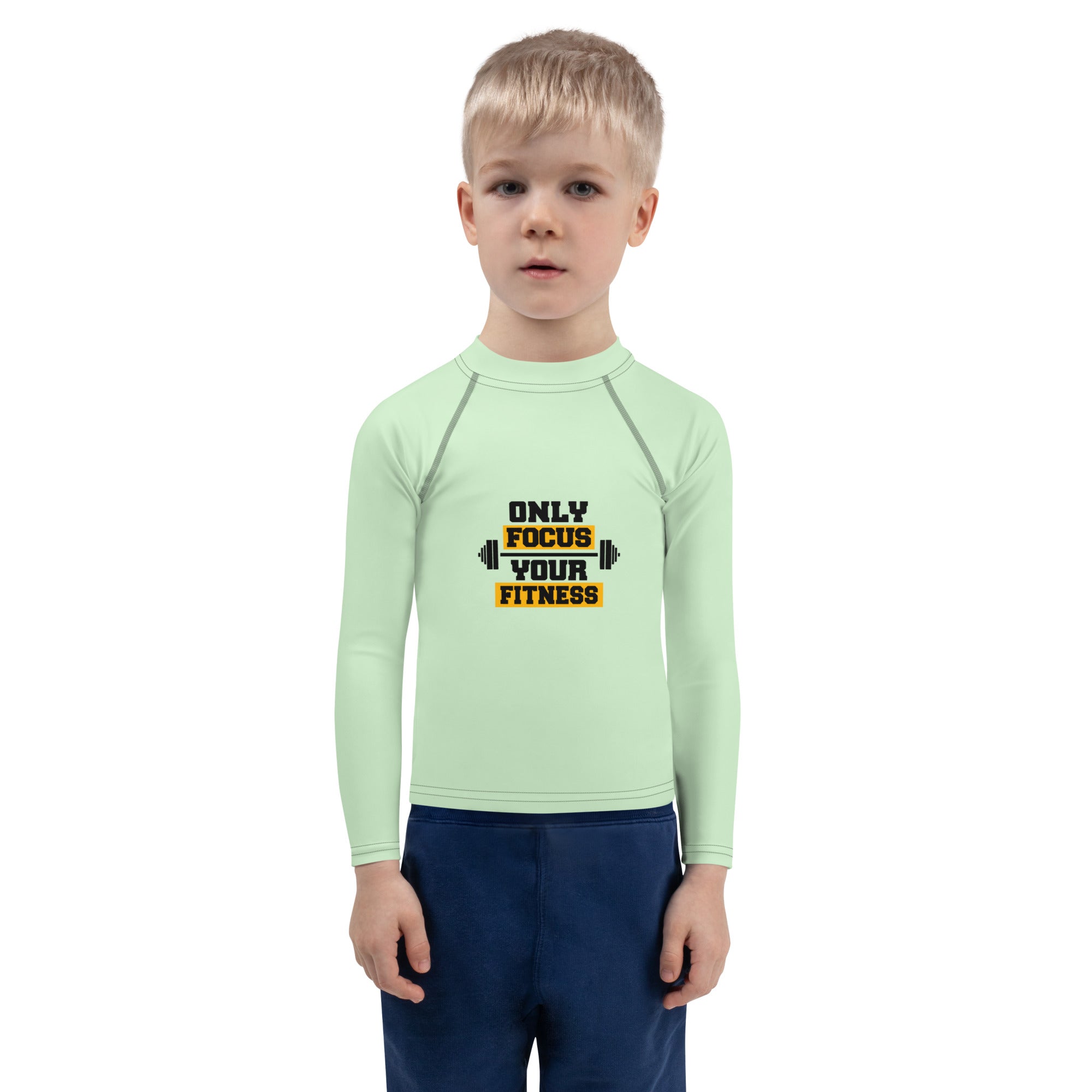 ONLY FOCUS YOUR FITNESS - Kids Rash Guard