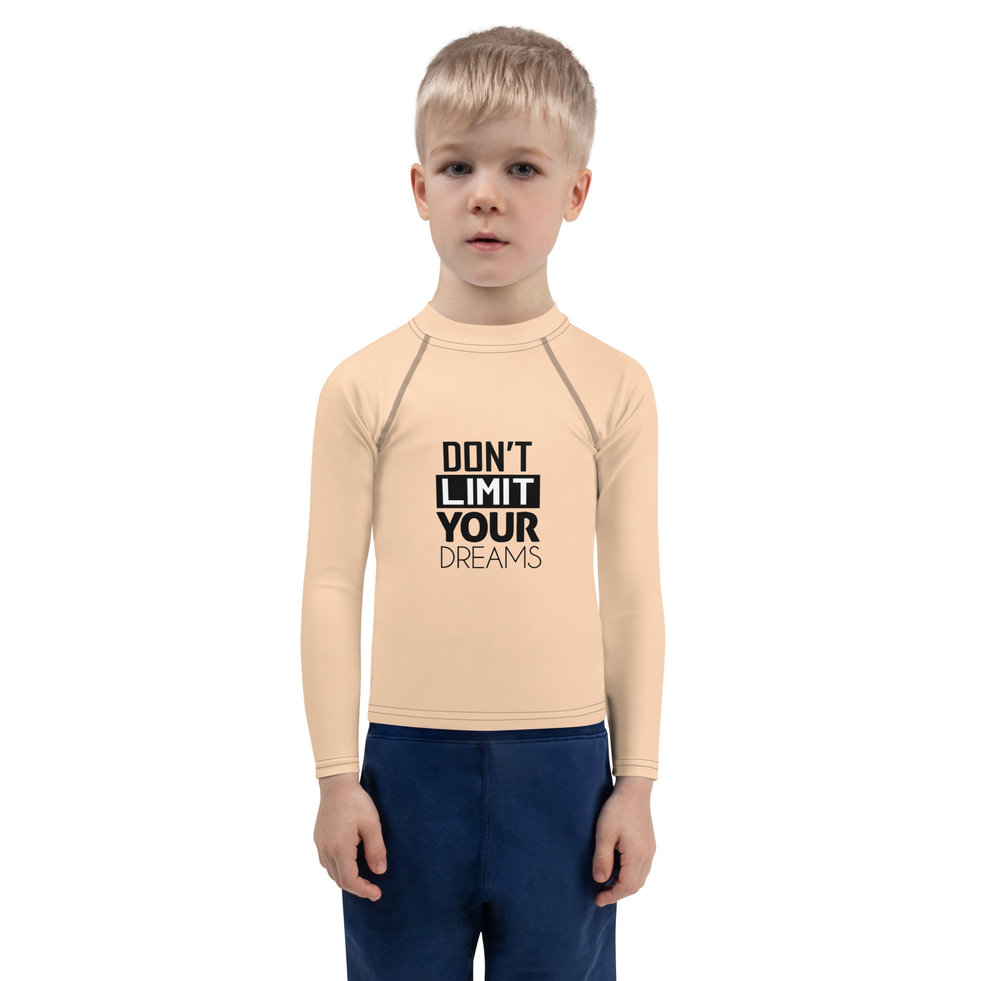 DON'T LIMIT YOUR DREAMS - Kids Rash Guard