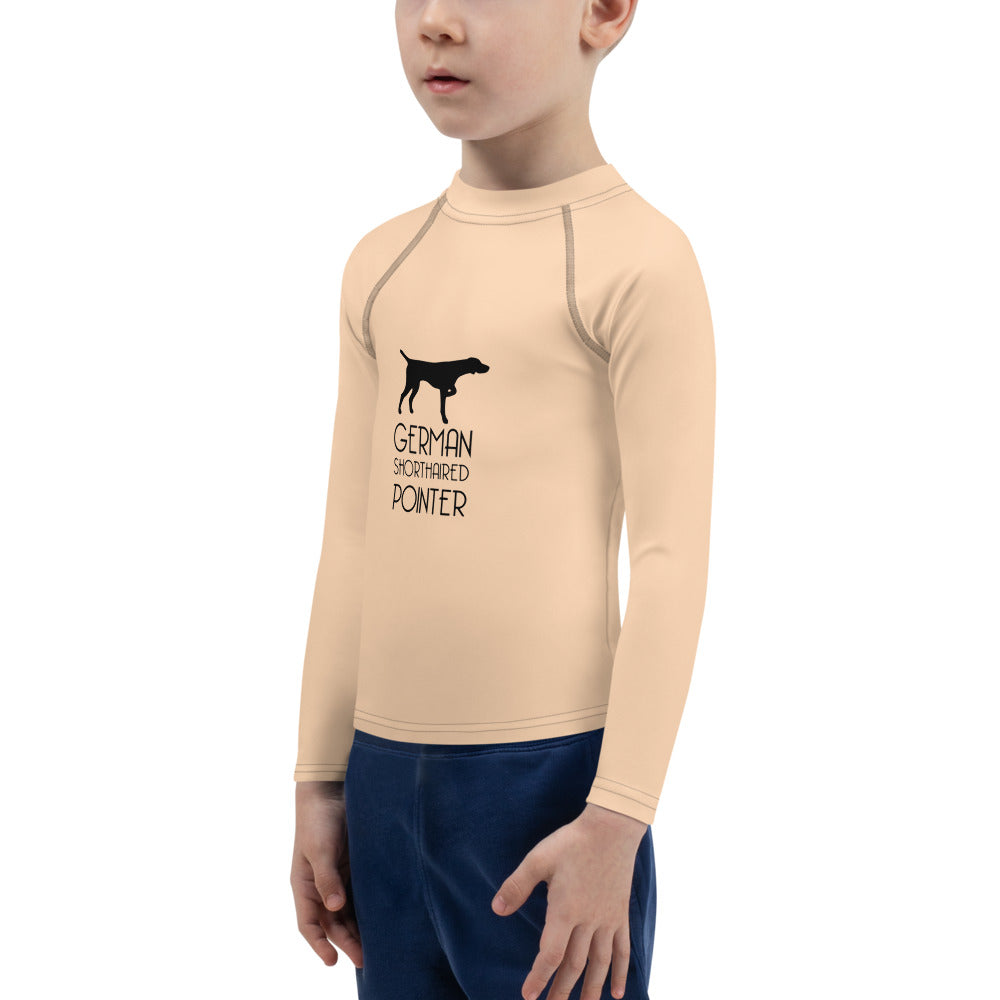 GERMAN SHORTHAIRED POINTER - Kids Rash Guard