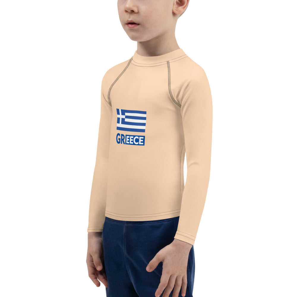 GREECE - Kids Rash Guard