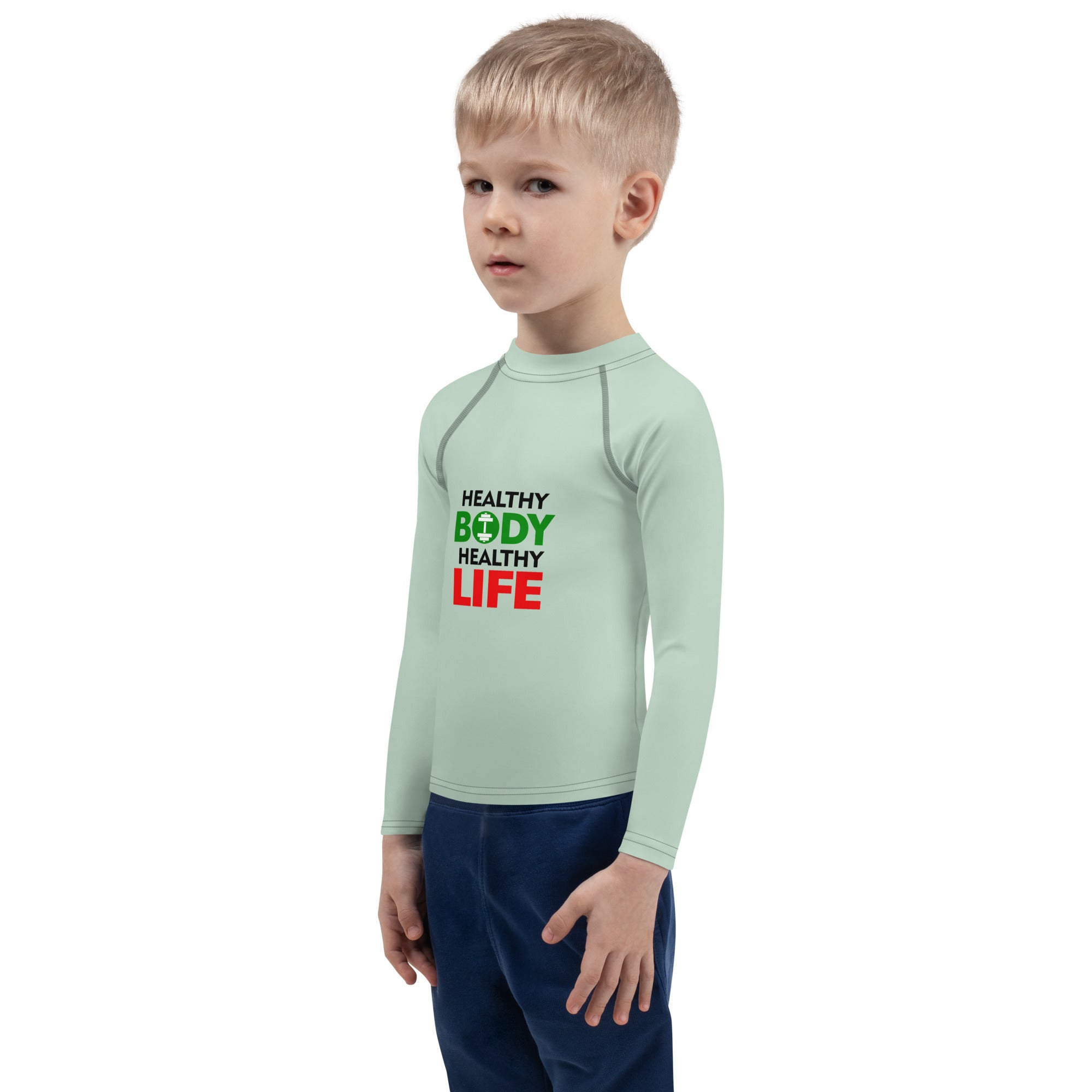 HEALTHY BODY HEALTHY LIFE - Kids Rash Guard