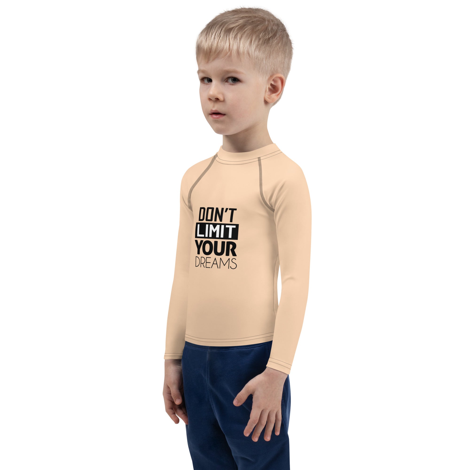 DON'T LIMIT YOUR DREAMS - Kids Rash Guard