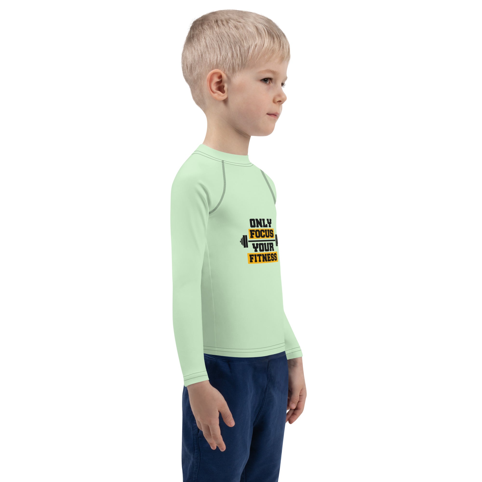 ONLY FOCUS YOUR FITNESS - Kids Rash Guard