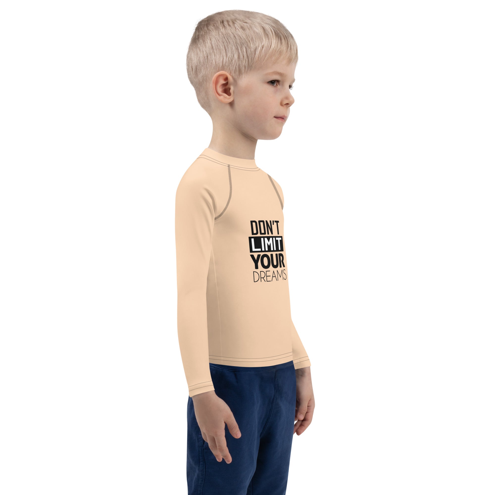 DON'T LIMIT YOUR DREAMS - Kids Rash Guard