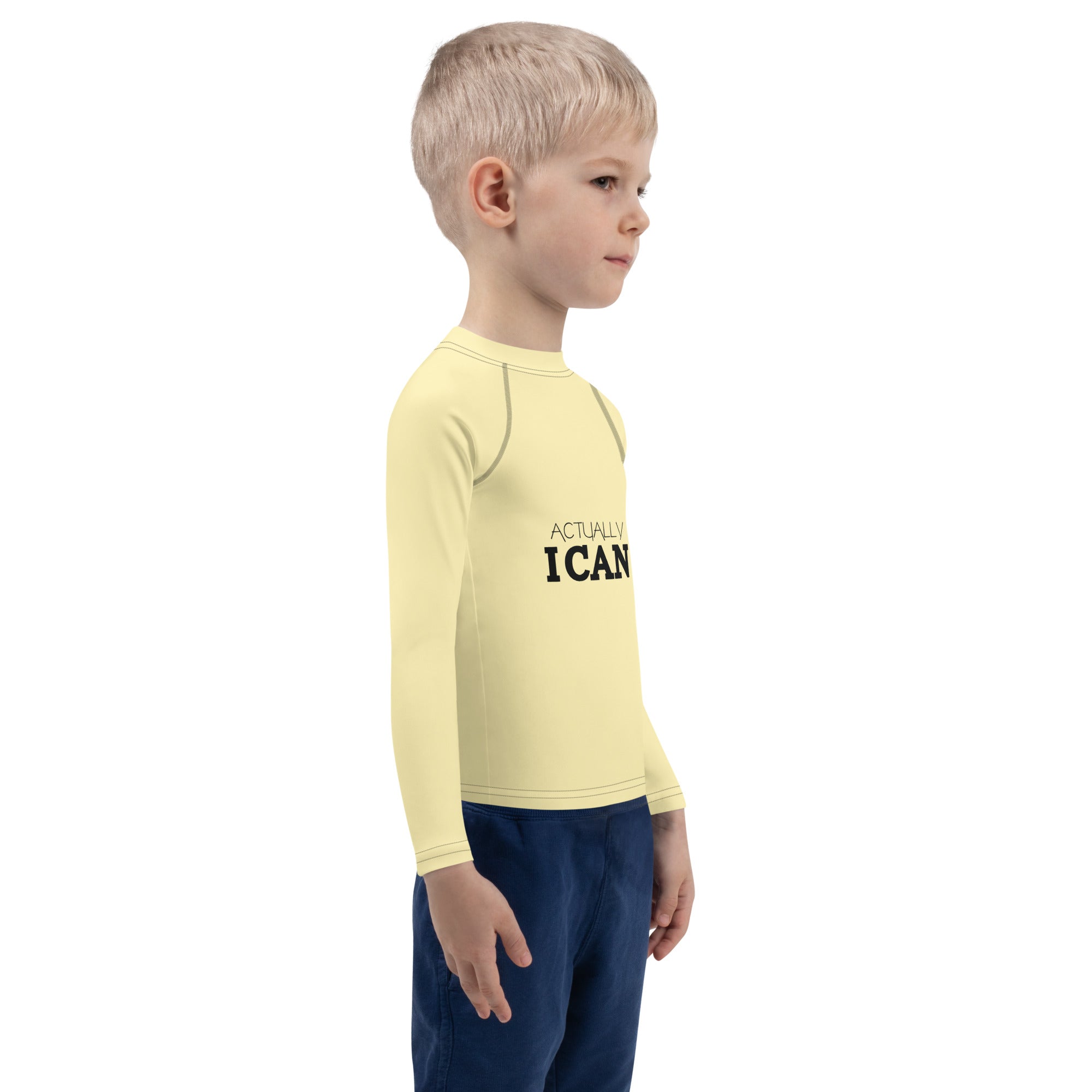 ACTUALLY I CAN - Kids Rash Guard