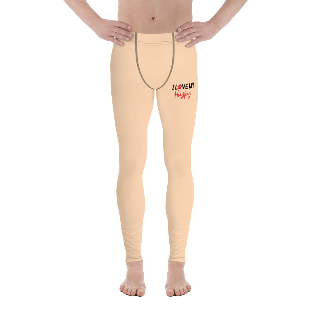 I LOVE MY HUSKY - Men's Leggings