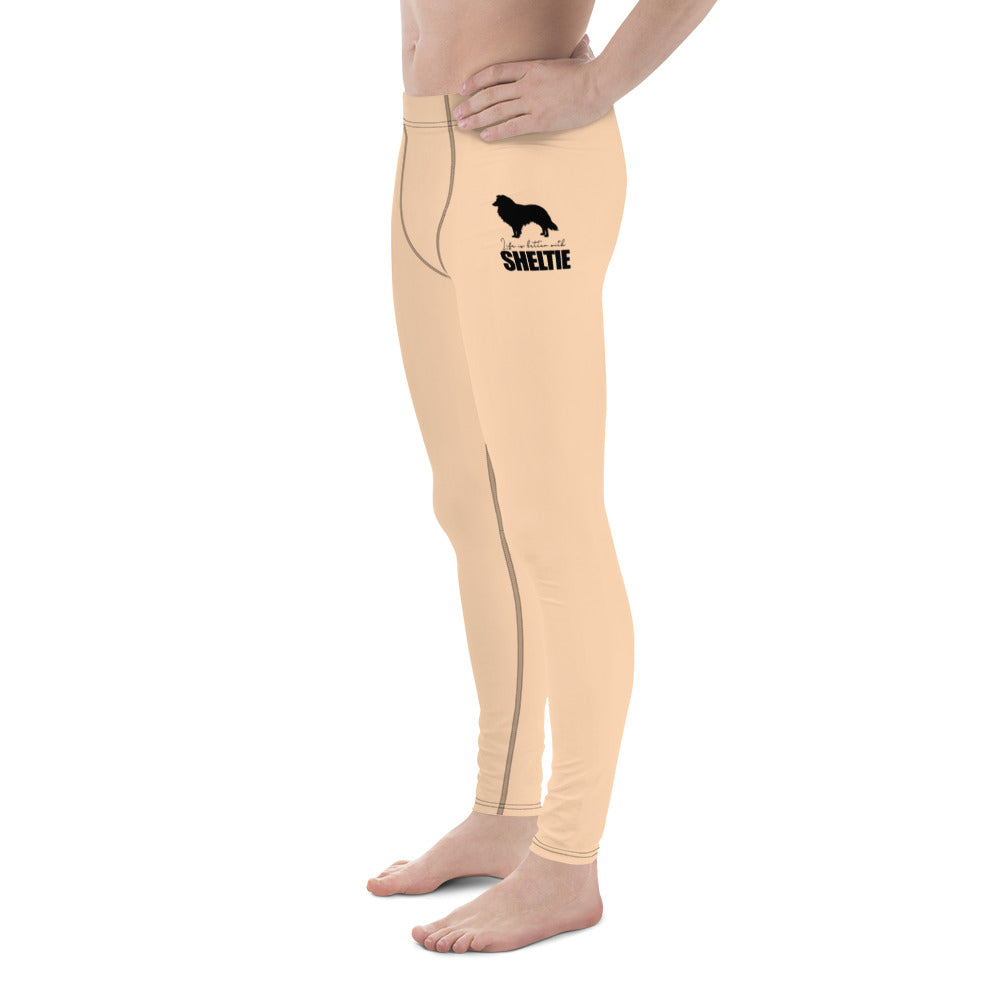 LIFE IS BETTER WITH SHELTIE - Men's Leggings