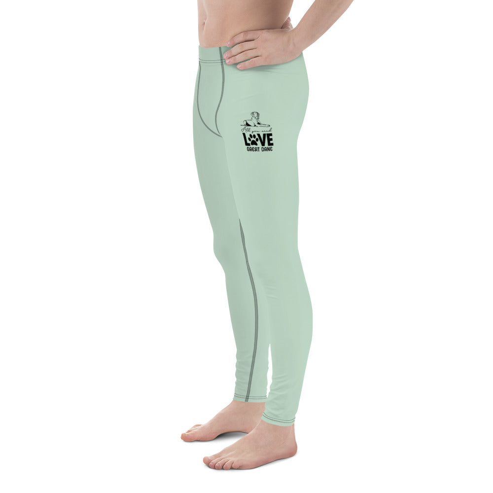 ALL YOU NEED LOVE GREAT DANE - Men's Leggings